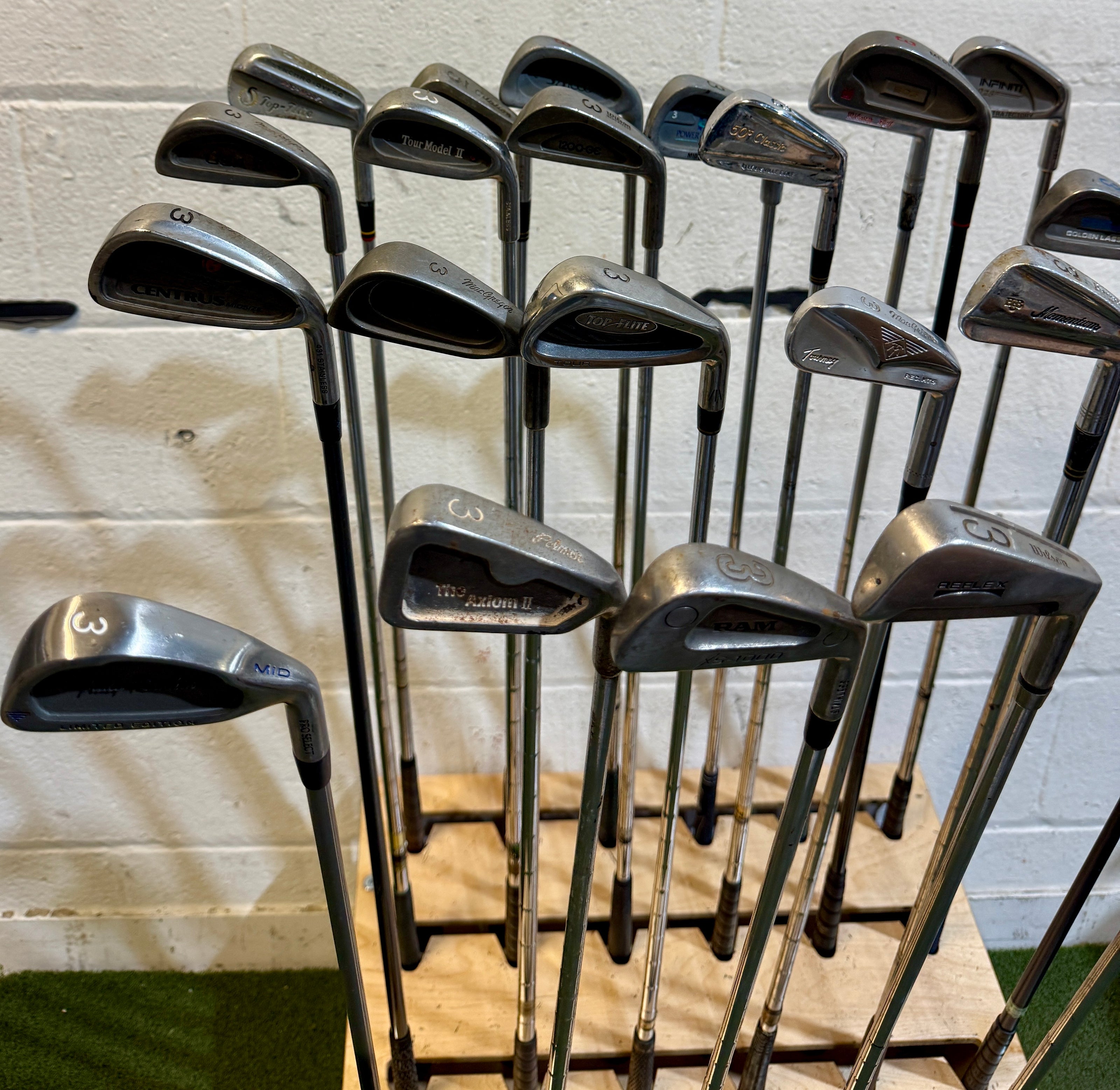 Wholesale Lot of 45 Golf Clubs - Assorted Single Irons-Next Round