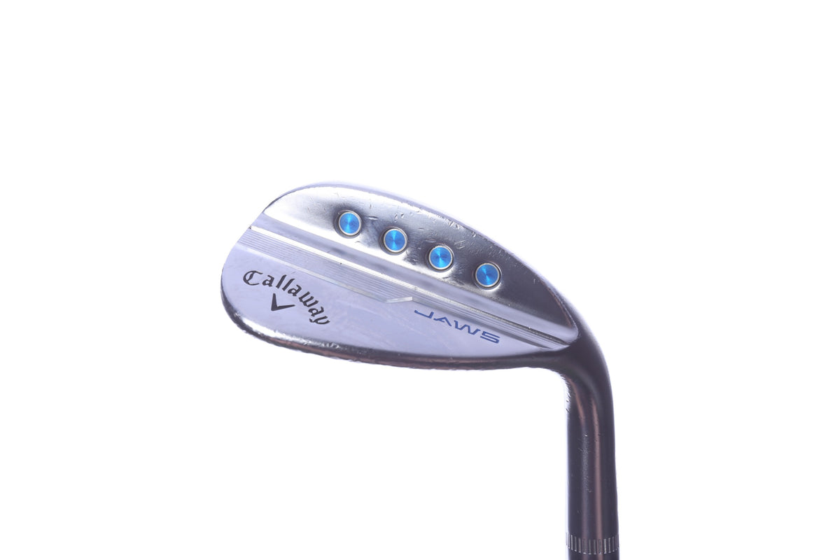 Used Callaway JAWS MD5 Chrome Sand Wedge - Right-Handed - 56 Degrees - Stiff Flex