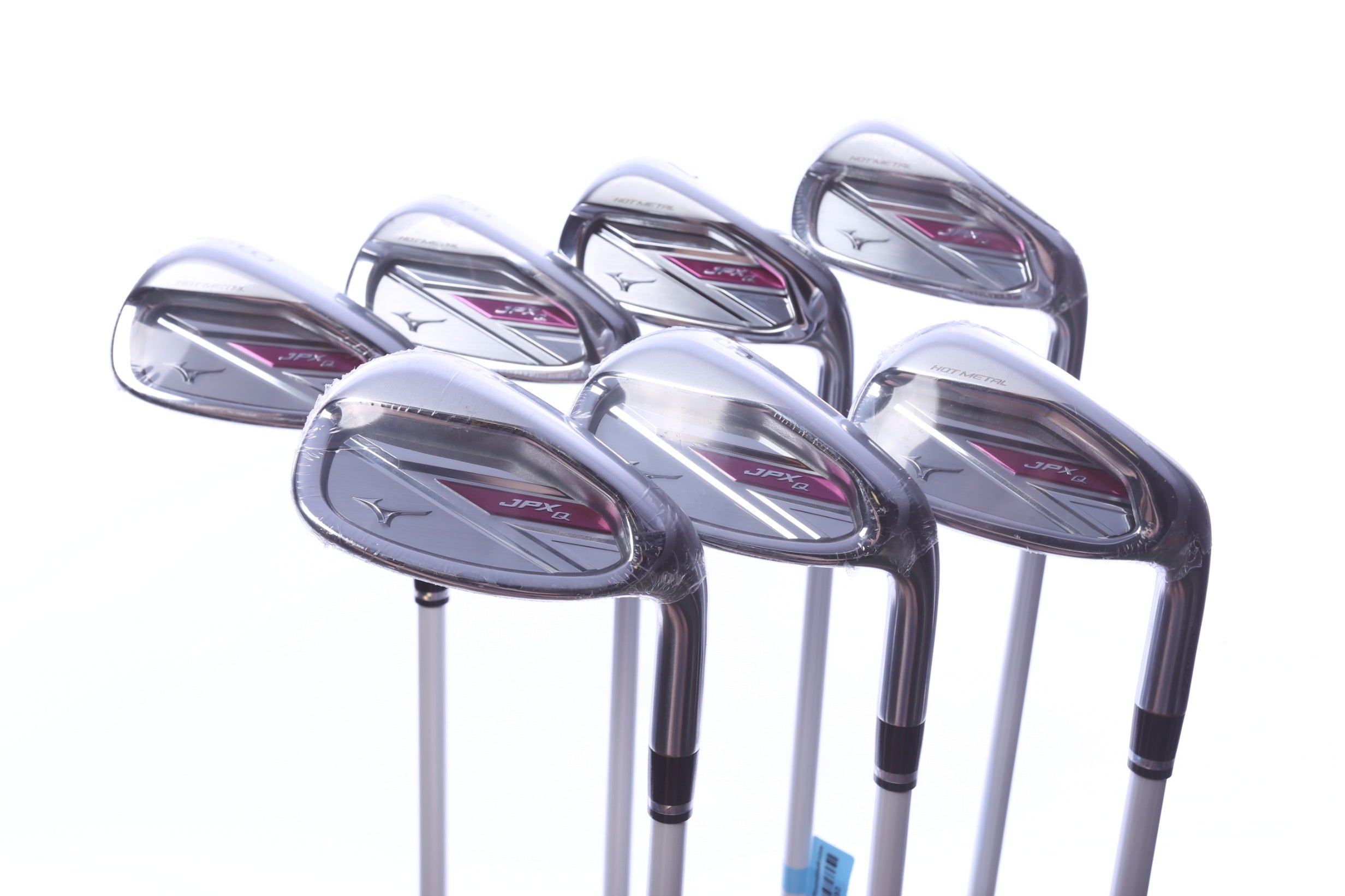 Used Mizuno JPX Q Iron Set - Right-Handed - 6-PW, GW, SW - Ladies Flex