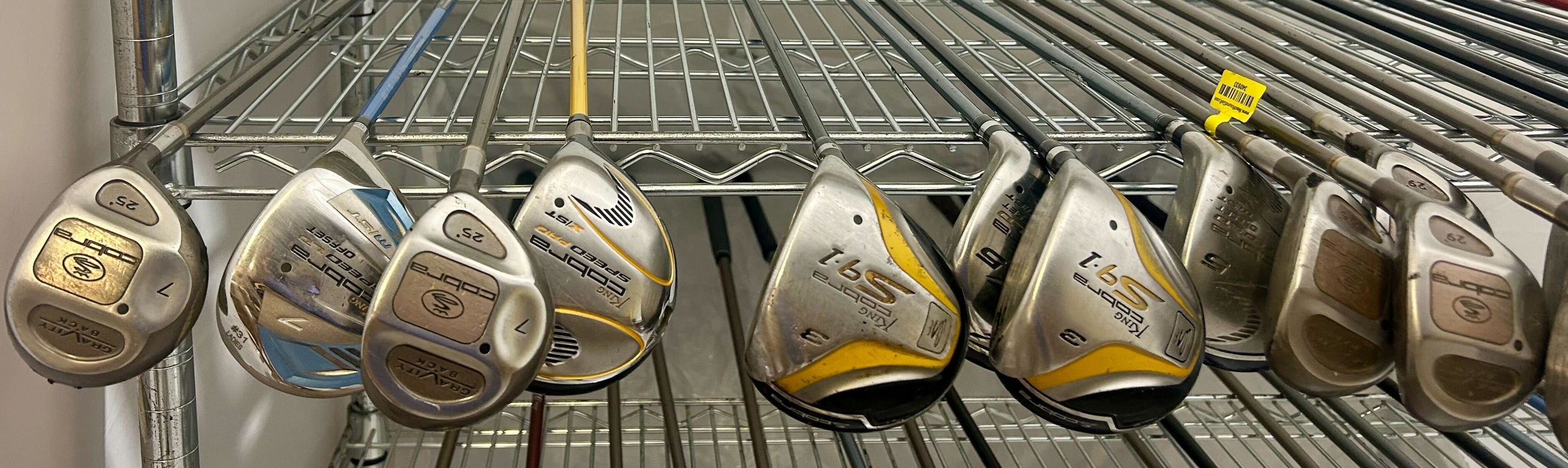 Wholesale Lot of 40 Golf Clubs - Assorted King Cobra Speed Fairway Woods-Next Round