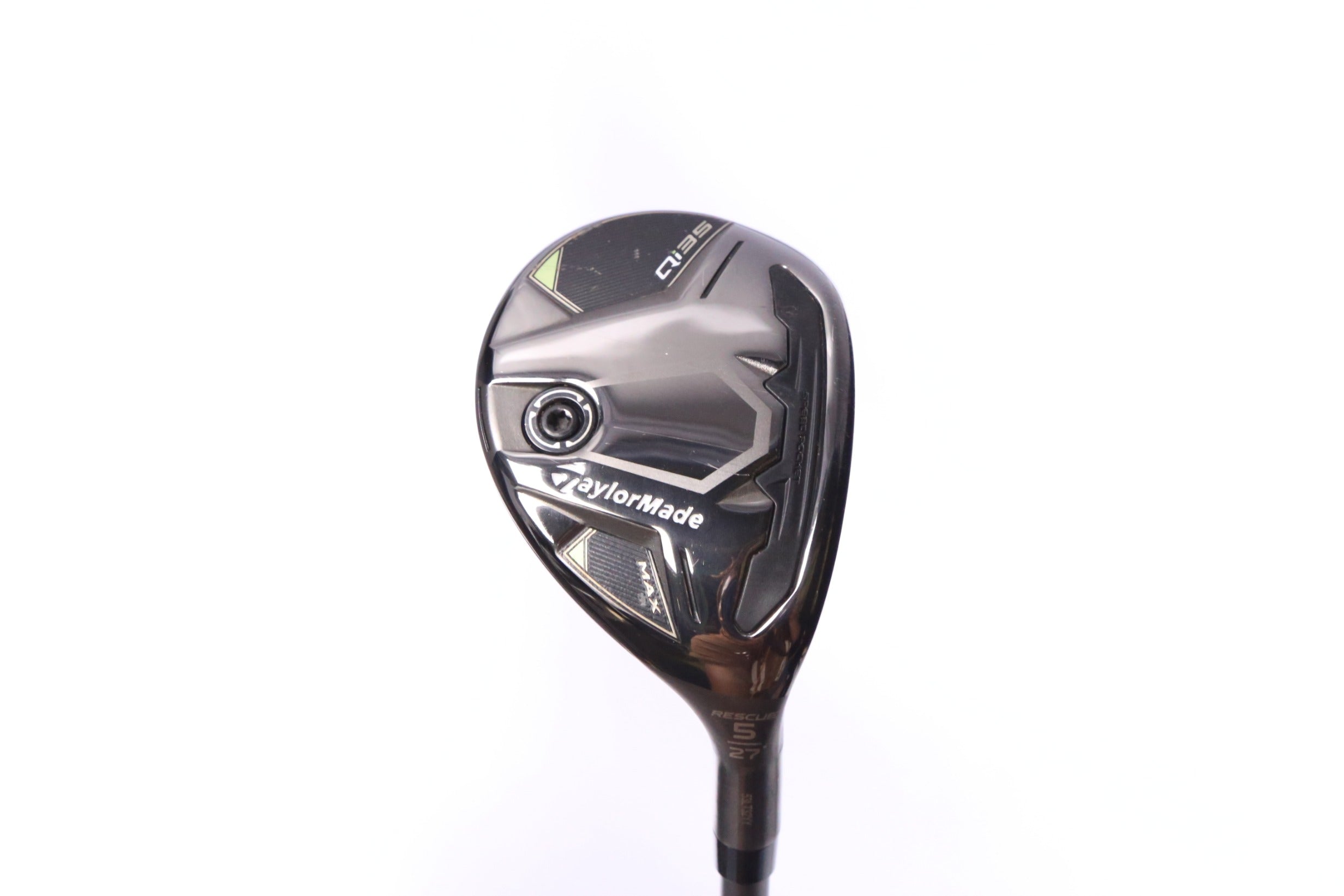 Used TaylorMade Qi35 MAX Rescue 5H Hybrid - Right-Handed - 27 Degrees - Seniors Flex-Next Round