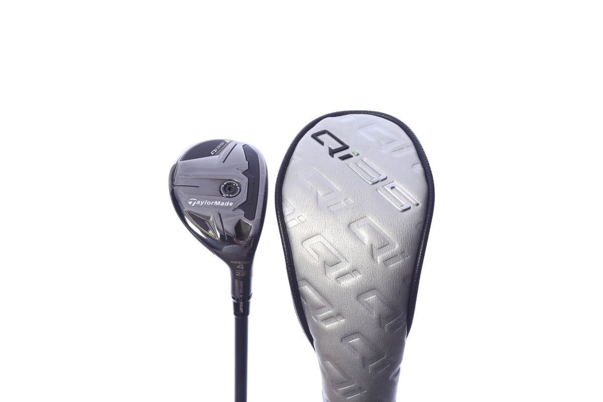 Used TaylorMade Qi35 Rescue 4H Hybrid - Right-Handed - 22 Degrees - Regular Flex