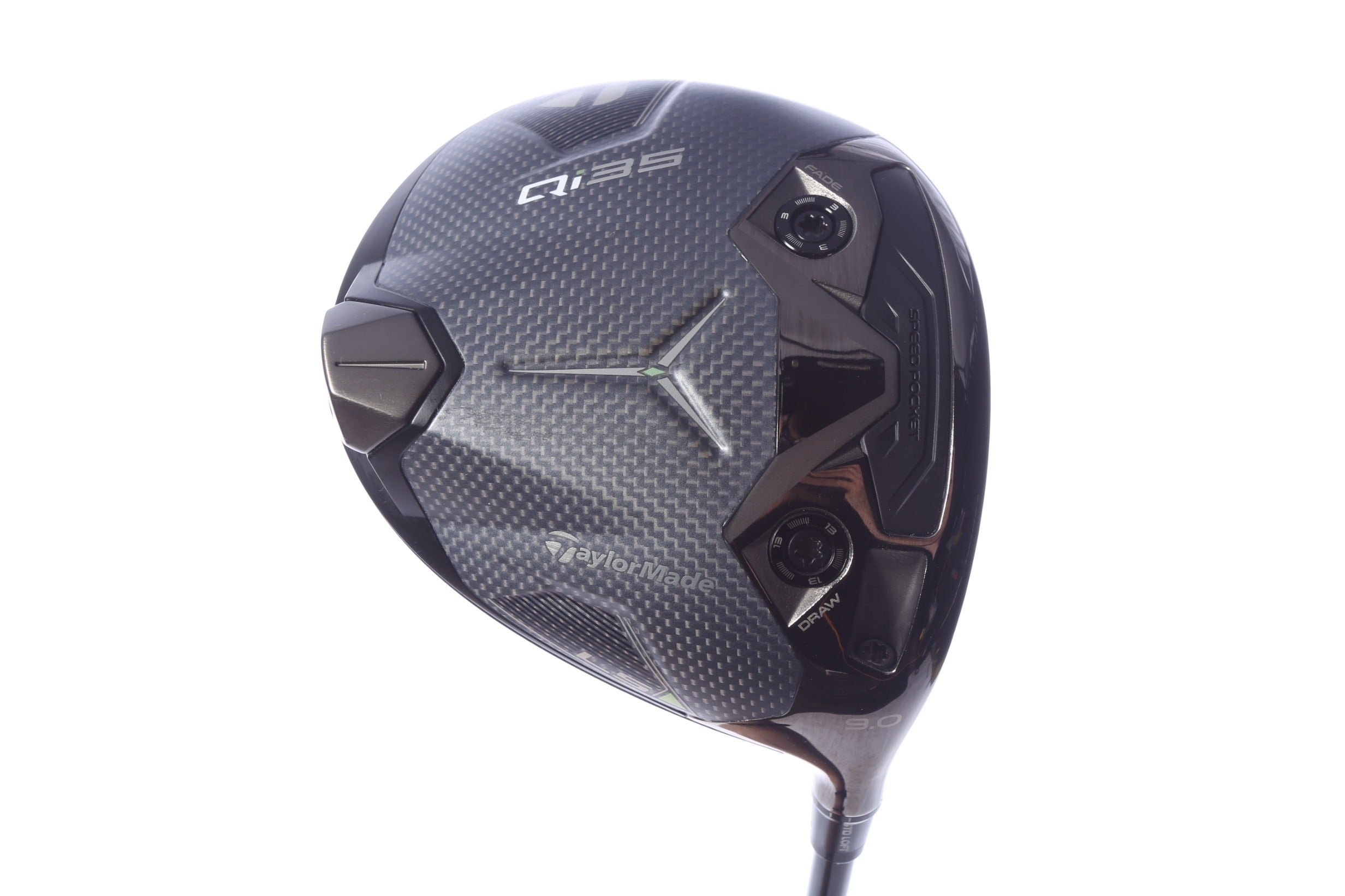 Used TaylorMade Qi35 LS Driver - 9 Degrees - Stiff Flex Project X HZRDUS RDX Smoke - Right-Handed-Next Round