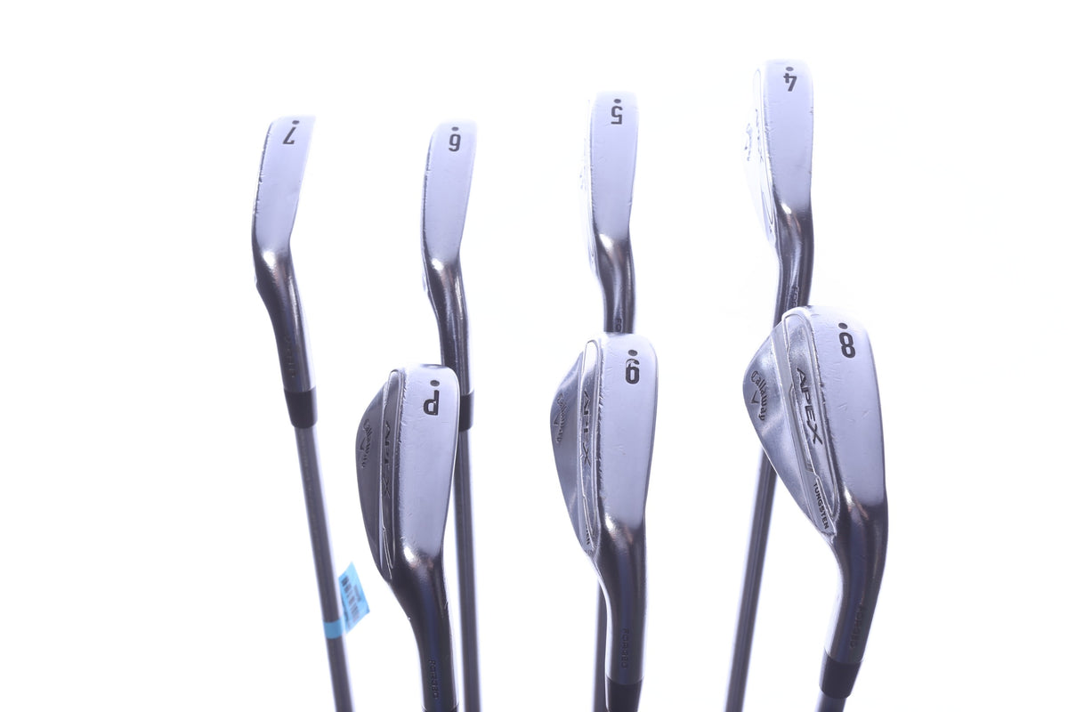 Used Callaway Apex Pro 21 Iron Set - Right-Handed - 4-PW - Extra Stiff Flex