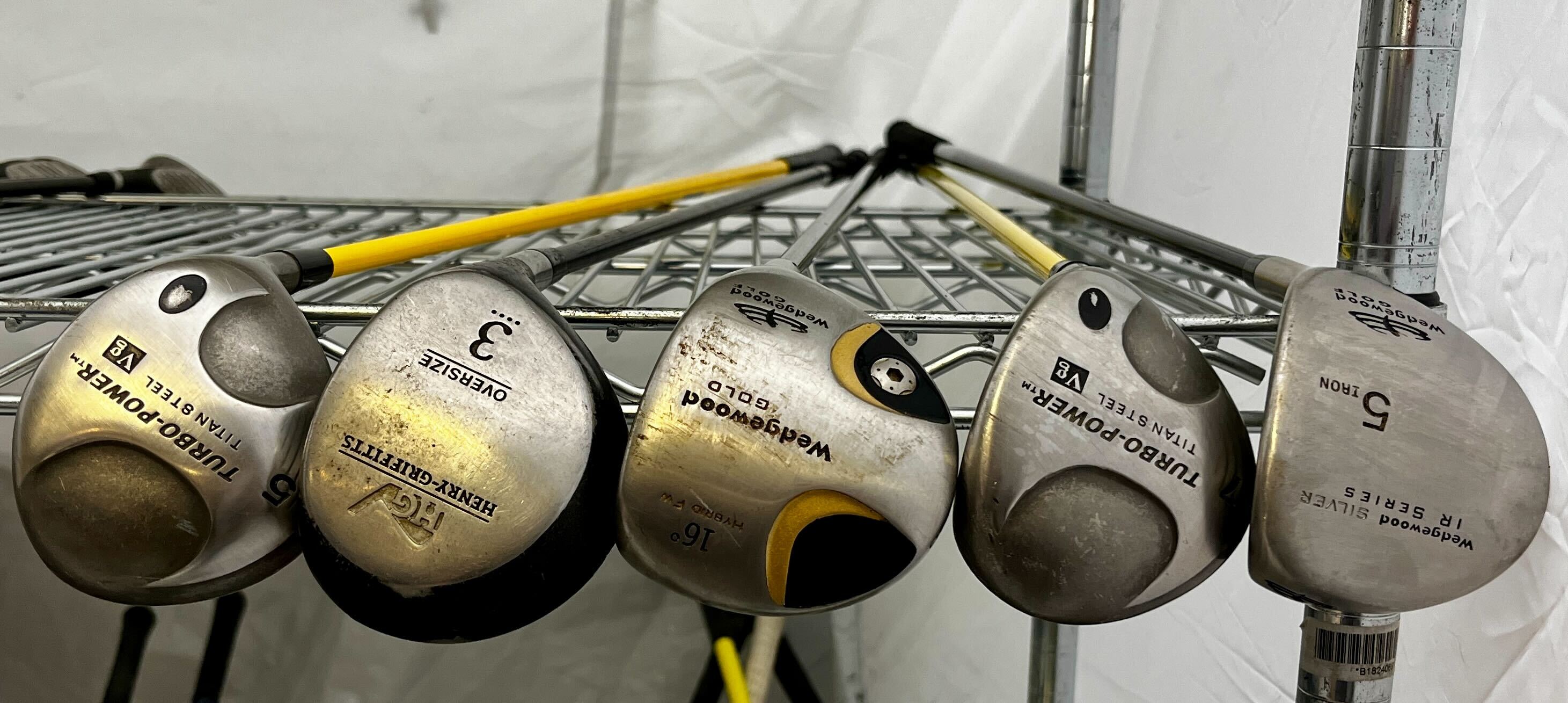 Wholesale Lot of 40 Golf Clubs - Assorted Fairway Woods-Next Round