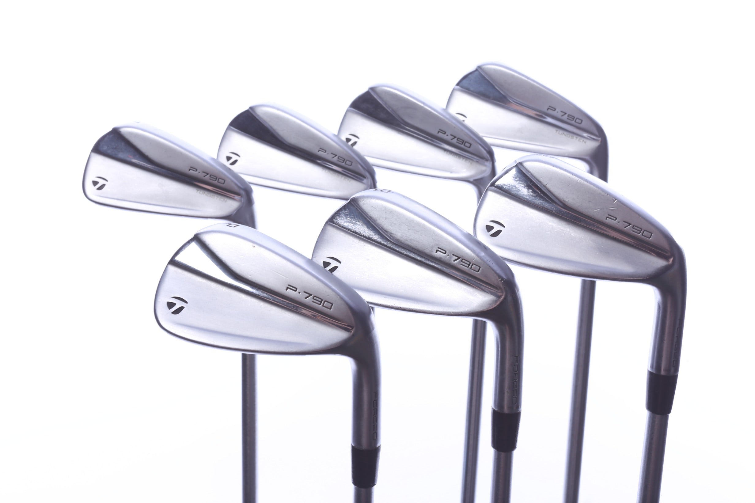 Used TaylorMade 2021 P790 Iron Set - Right-Handed - 4-PW - Stiff Flex