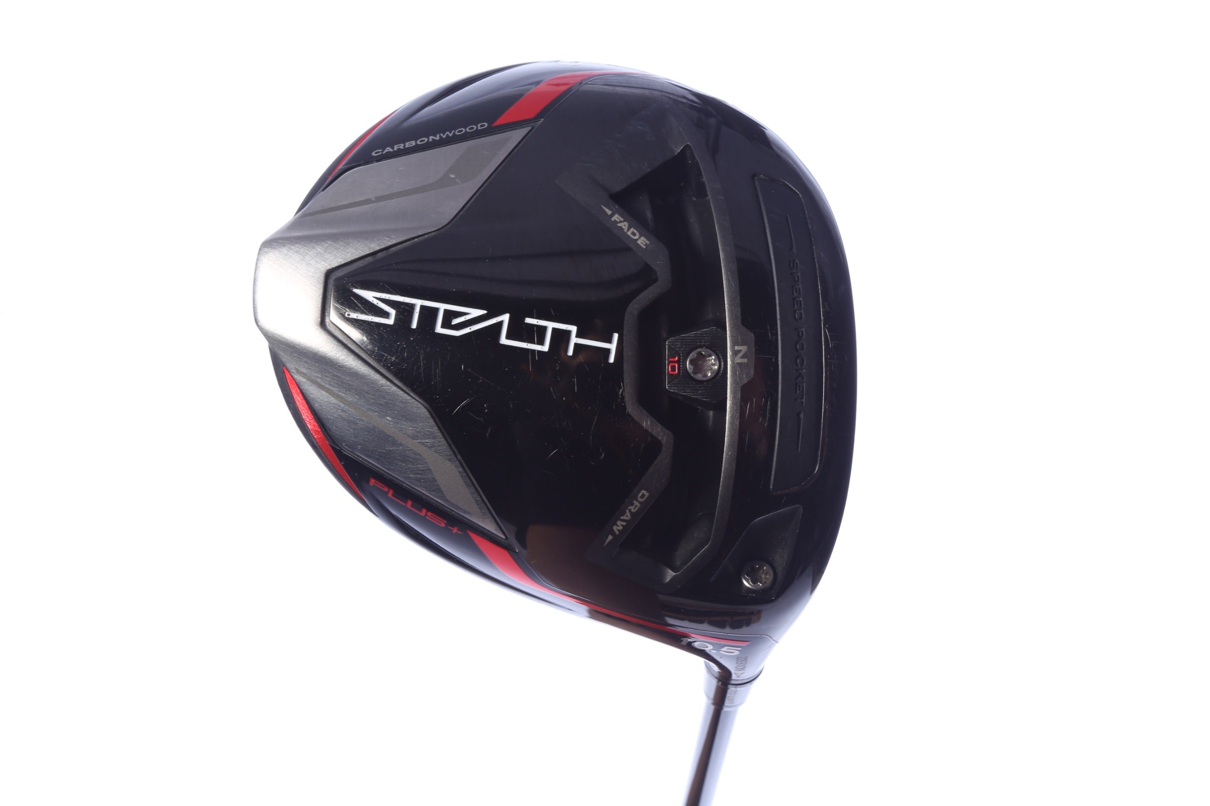 Used TaylorMade STEALTH PLUS Driver - 10.5 Degrees - Stiff Flex Project X Hzrdus Smoke RDX - Right-Handed