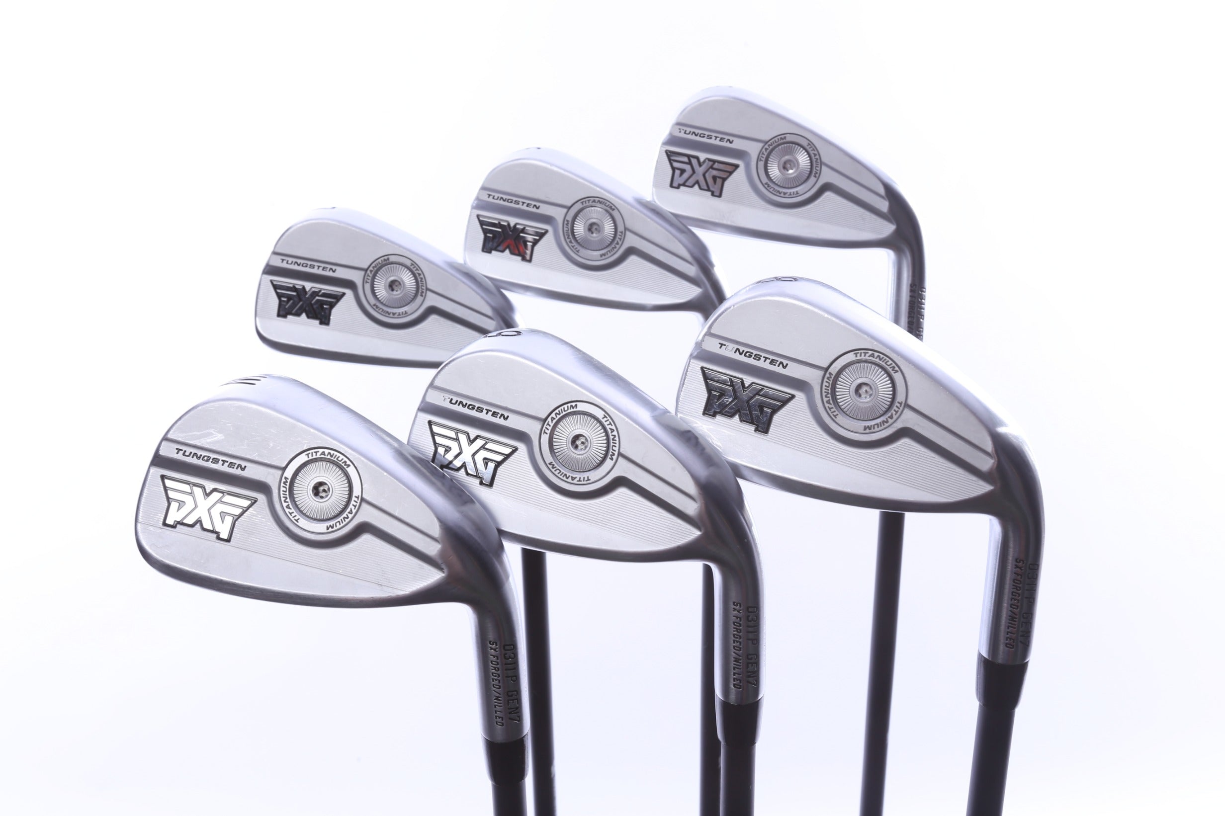 Used PXG 0311 P Gen7 Iron Set - Right-Handed - 5-PW - Regular Flex-Next Round