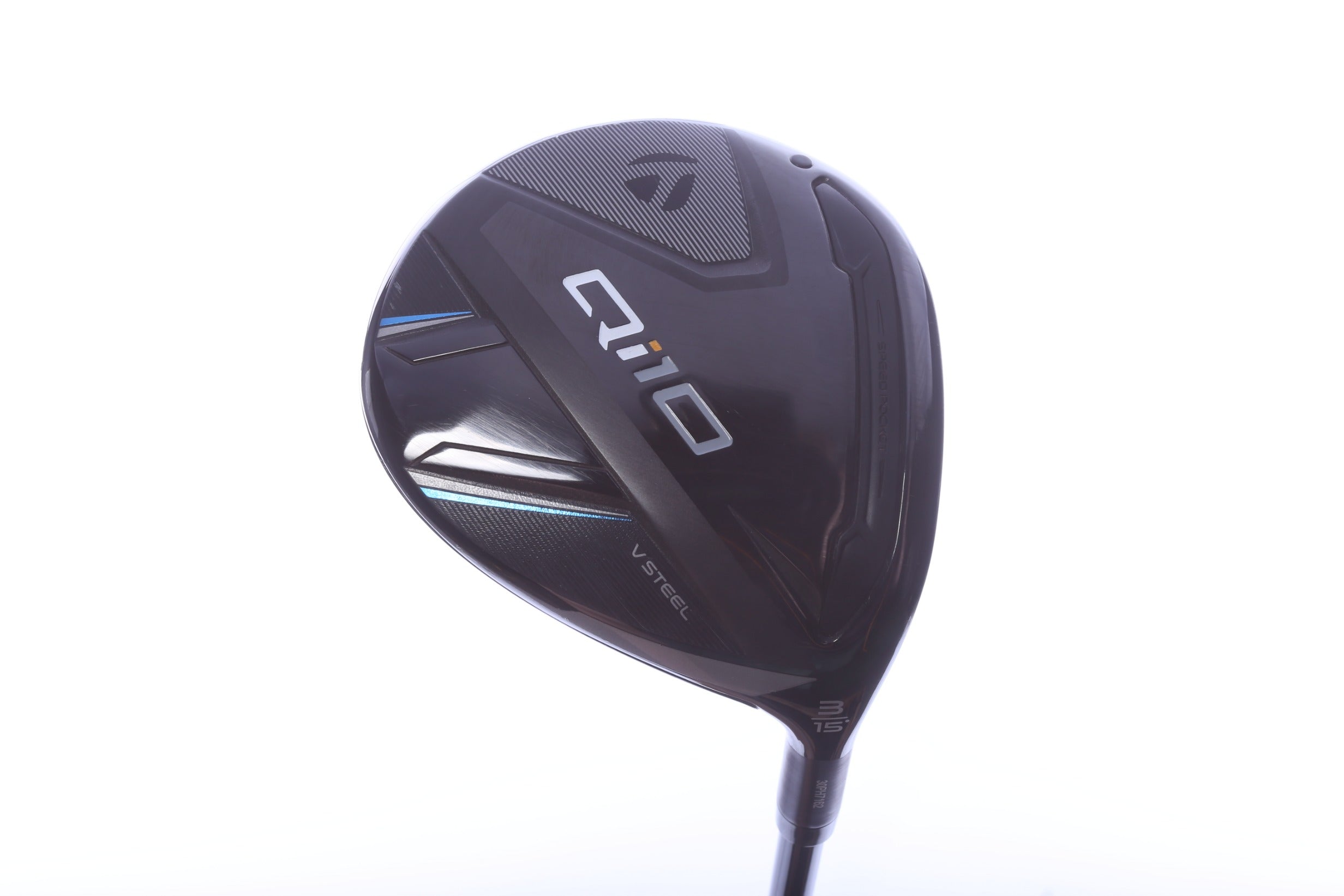 Used TaylorMade Qi10 3-Wood - Right-Handed - 15 Degrees - Stiff Flex