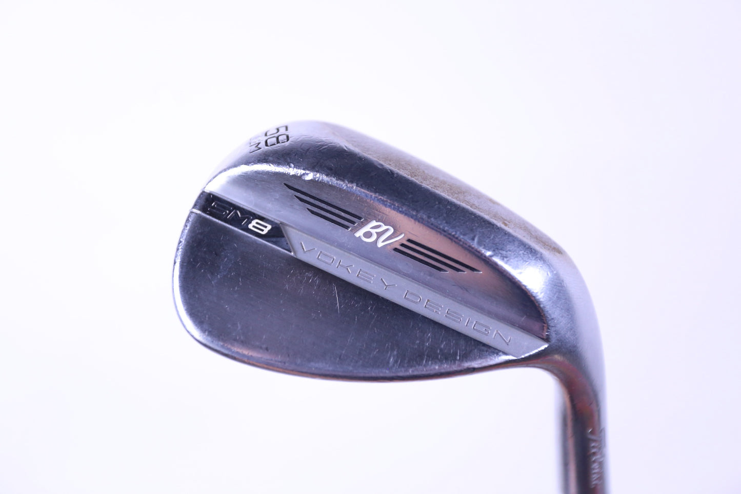 Used Titleist Vokey SM9 Tour Chrome Lob Wedge - Right-Handed - 58 Degrees - Wedge Flex-Next Round