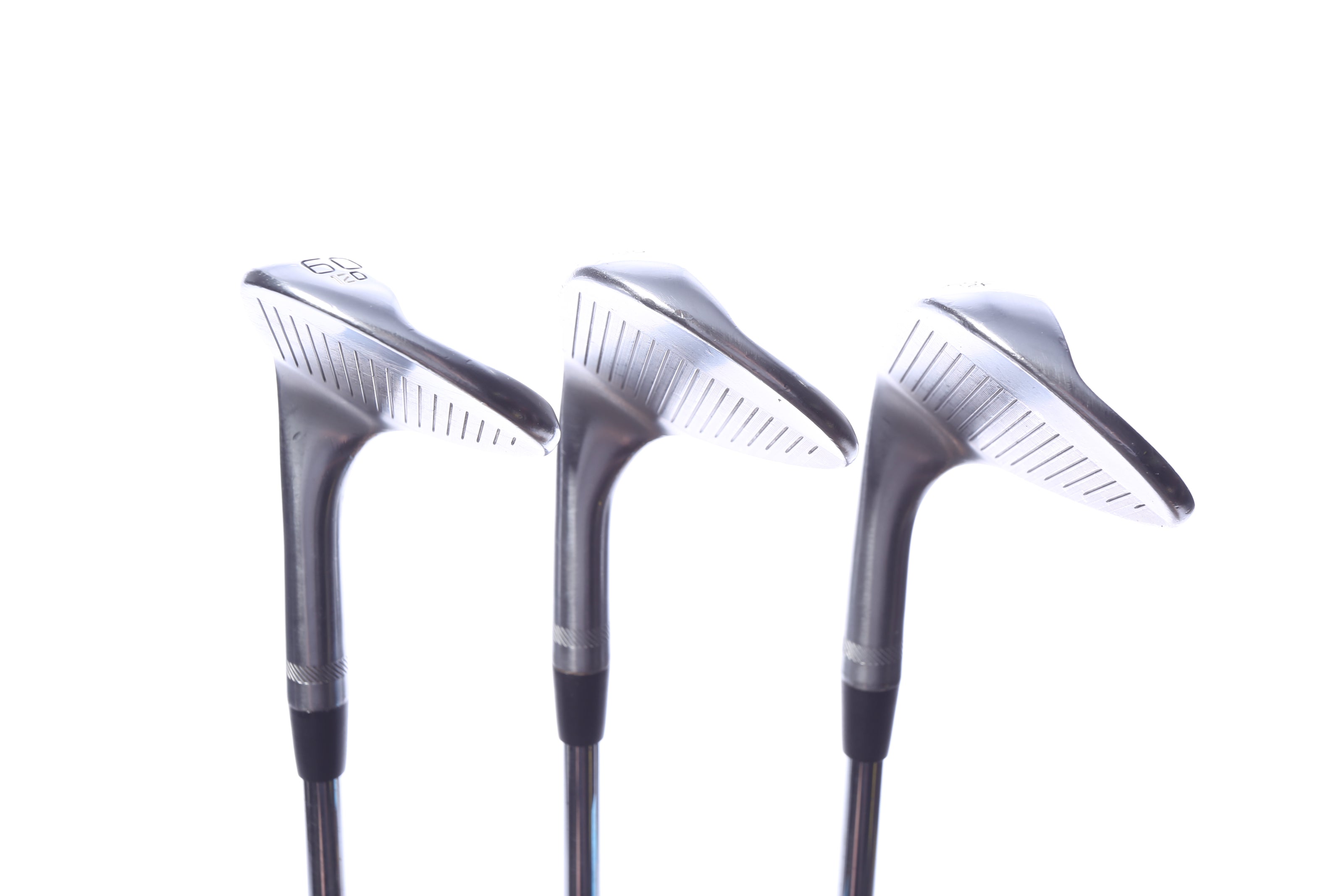 Used Titleist Vokey SM9 Tour Chrome Wedge Set - Right-Handed - 52*, 56*, 60* - Wedge Flex