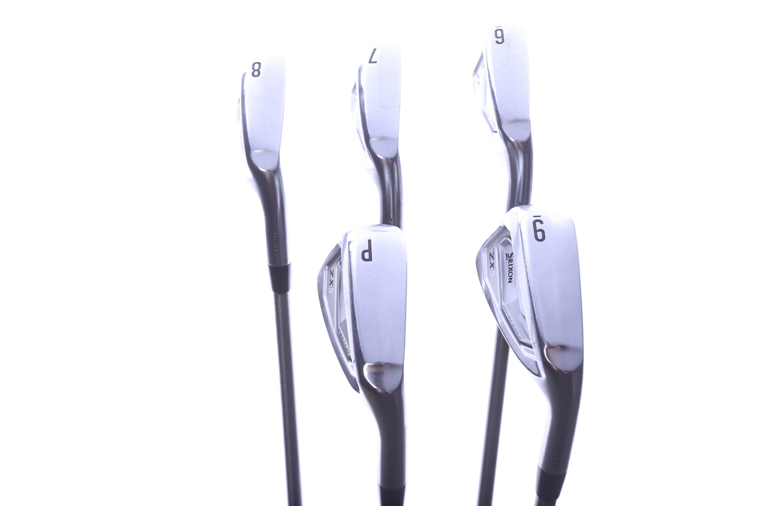 Used Srixon ZX5 MKII Iron Set - Right-Handed - 6-PW - Stiff Flex