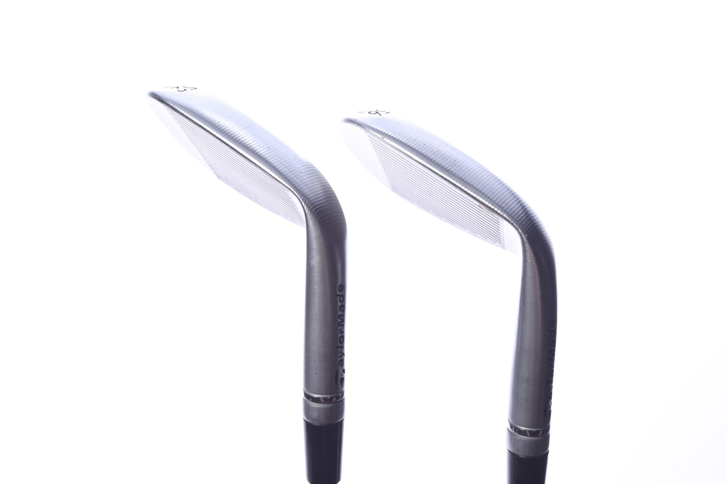 Used TaylorMade Milled Grind 4 Raw Wedge Set - Left-Handed - 52*, 56* - Wedge Flex