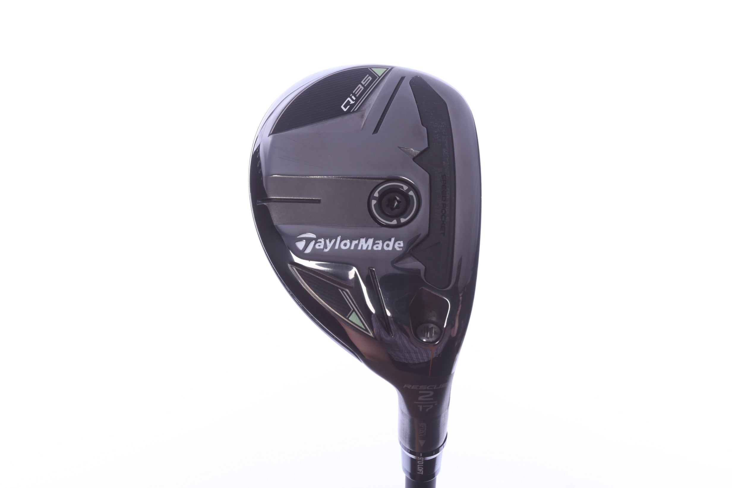 Used TaylorMade Qi35 Rescue 2H Hybrid - Right-Handed - 17 Degrees - Stiff Flex