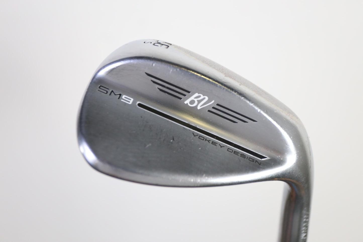 Used Titleist Vokey SM9 Tour Chrome S Grind Sand Wedge - Right-Handed - 56 Degrees - Stiff Flex-Next Round