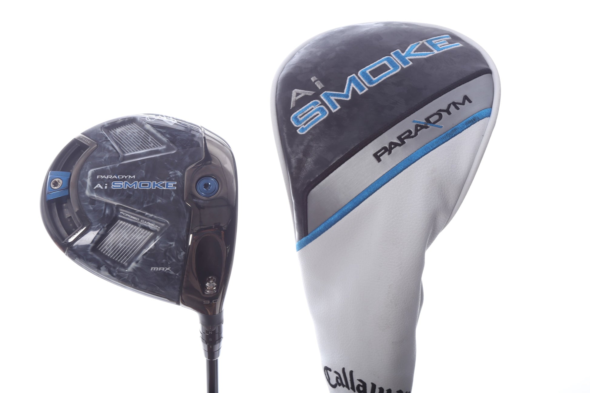 Used Callaway Paradym Ai Smoke MAX Driver - 9 Degrees - Regular Flex Mitsubishi Kai'li Blue - Right-Handed-Next Round