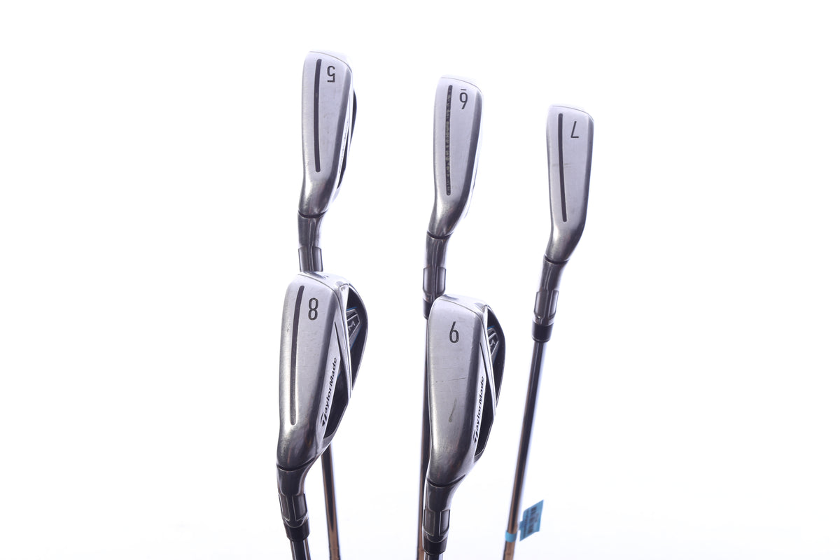 Used TaylorMade SIM MAX Iron Set - Left-Handed - 5-9 - Regular Flex