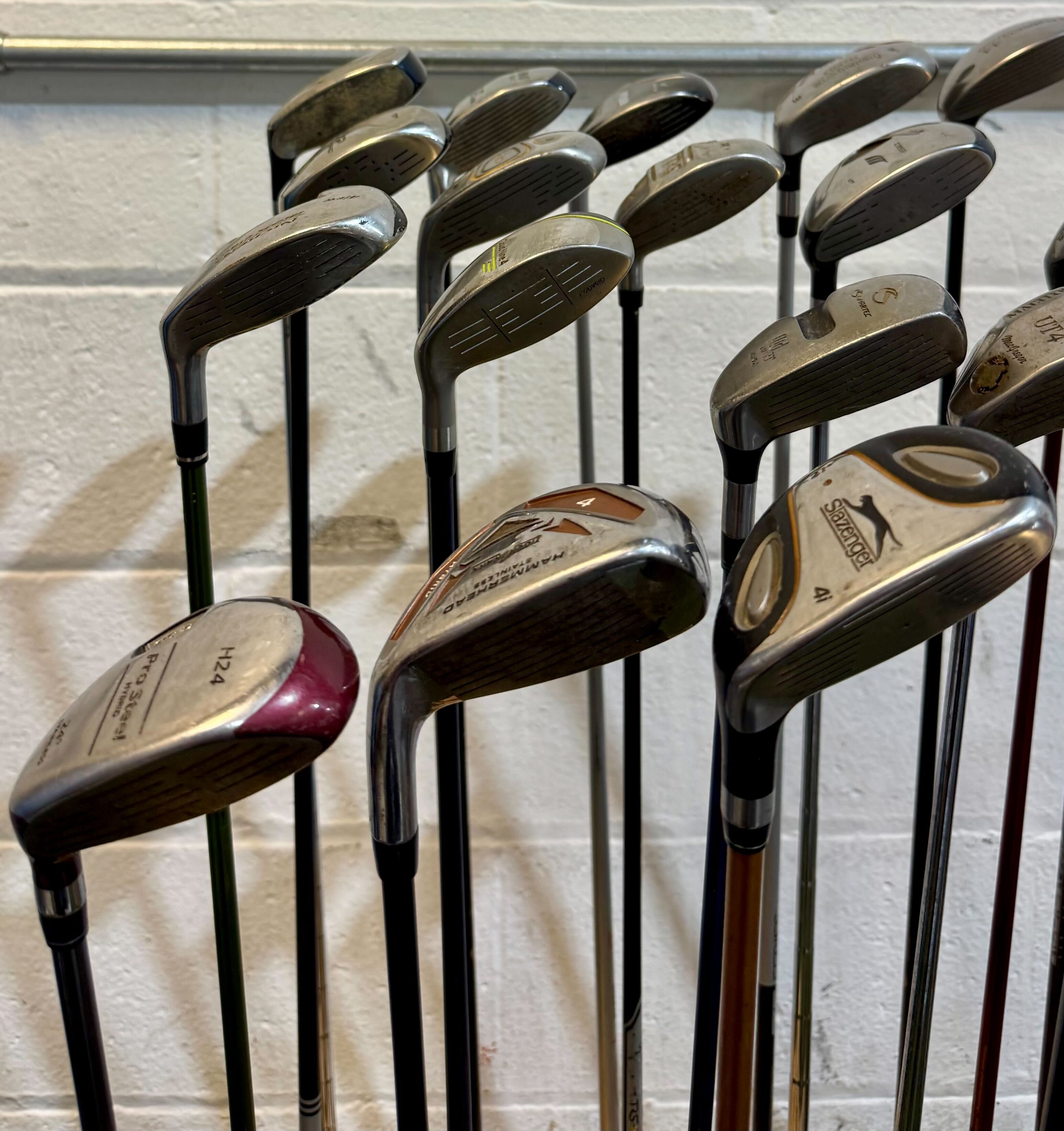 Wholesale Lot of 40 Golf Clubs - Assorted Hybrids - RH/LH - Mixed Flexes-Next Round