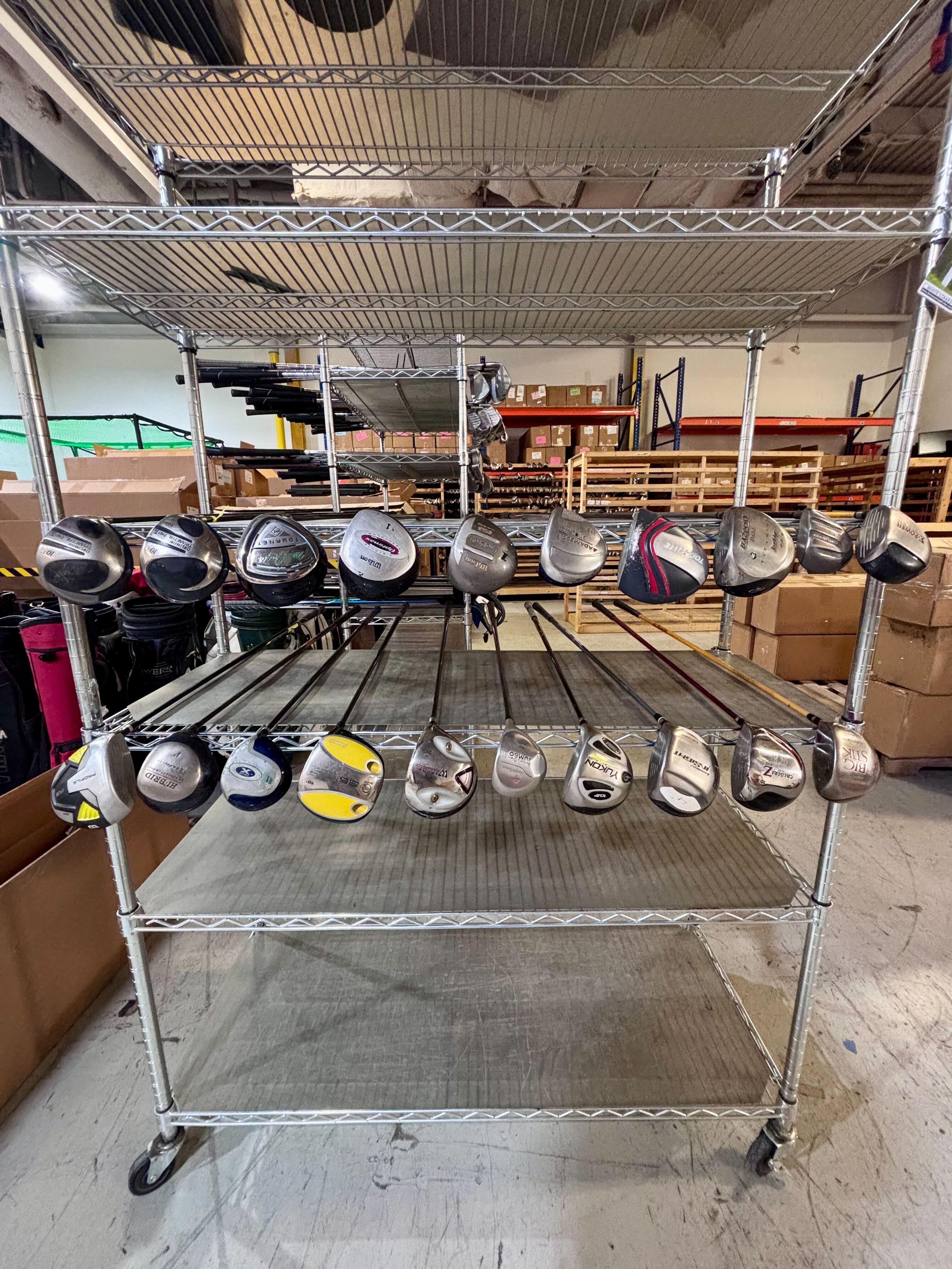 Wholesale Lot 20 Golf Clubs - Assorted Drivers-Next Round