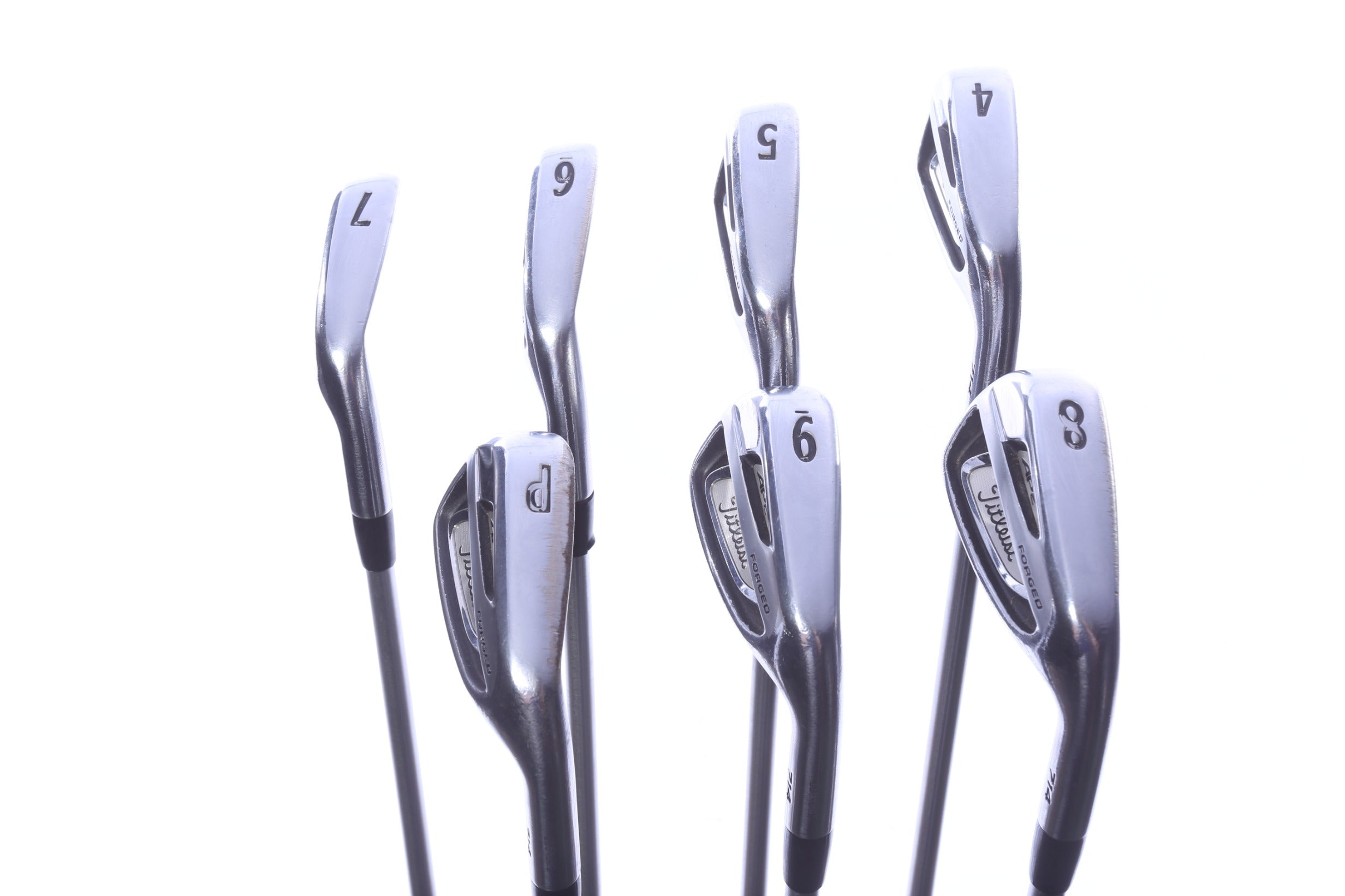 Used Titleist AP2 714 Forged Iron Set - Right-Handed - 4-PW - Stiff Flex