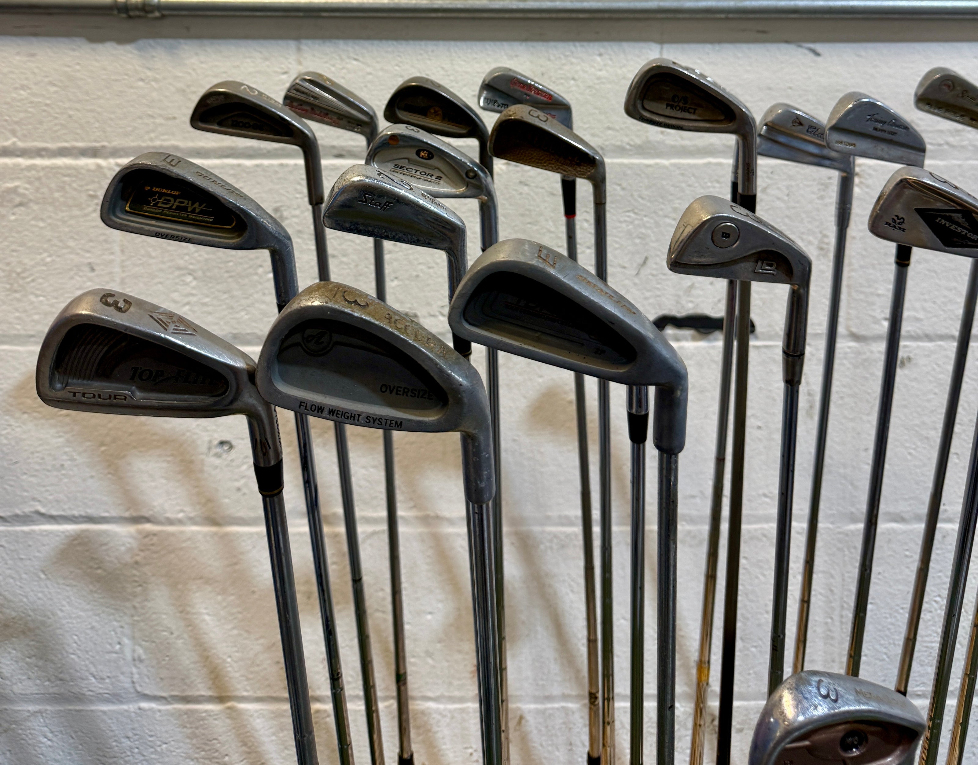 Wholesale Lot of 45 Golf Clubs - Assorted Single Irons-Next Round