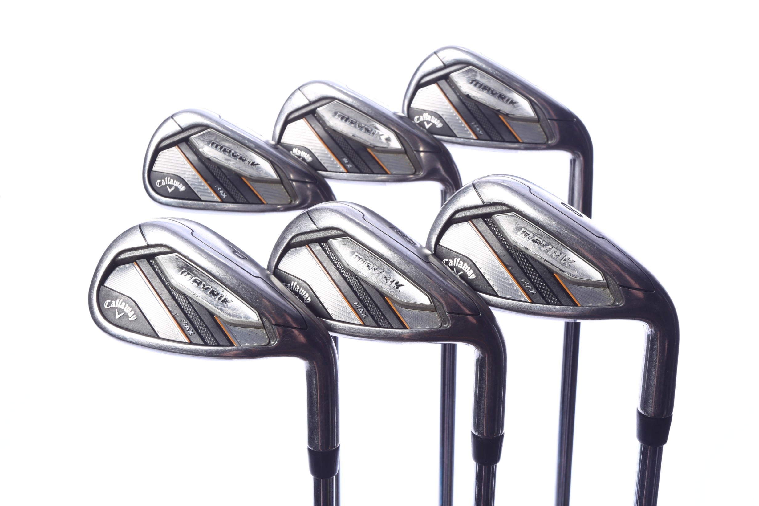 Used Callaway Mavrik Max Iron Set - Right-Handed - 5-PW - Stiff Flex