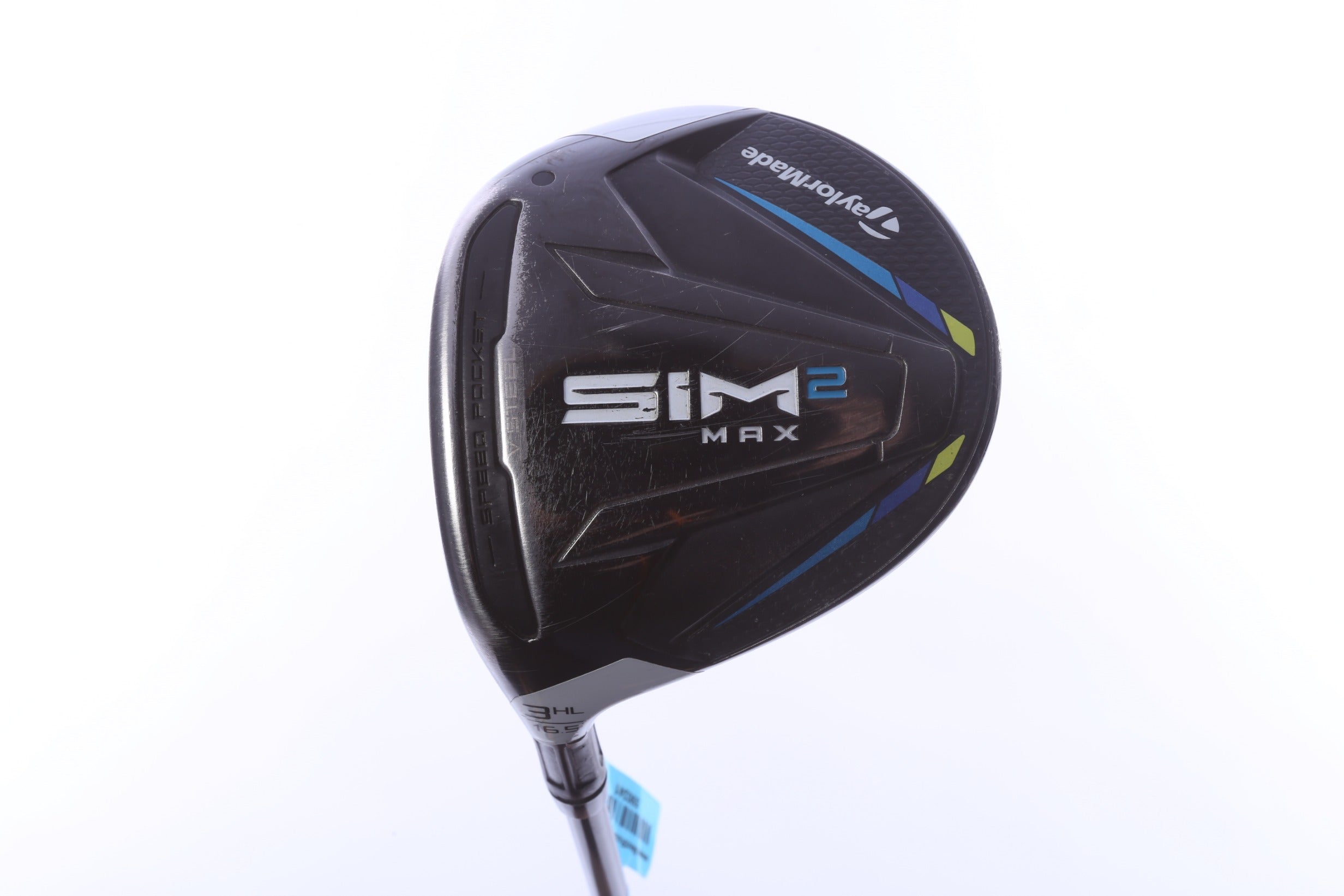 Used TaylorMade SIM2 MAX 3HL Wood - Left-Handed - 16.5 Degrees - Stiff Flex-Next Round