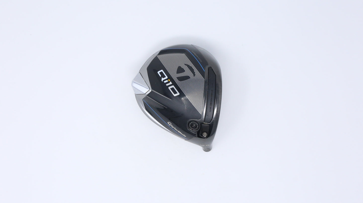 Used TaylorMade Qi10 Driver - HEAD ONLY - Right-Handed - 12 Degrees-Next Round