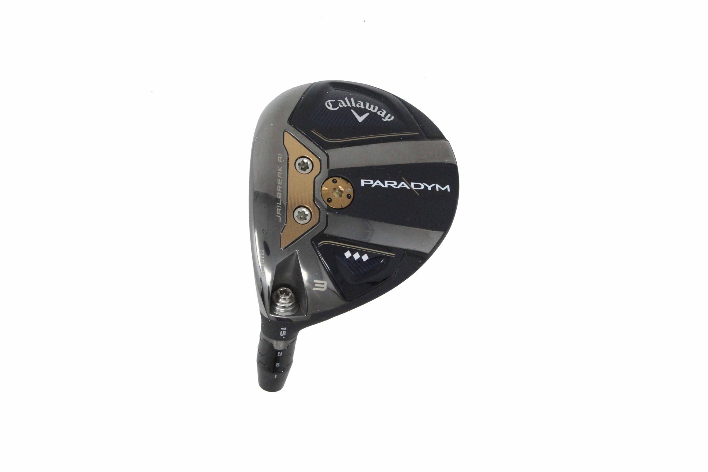 Used Callaway Paradym Triple Diamond 3-Wood - HEAD ONLY - Left-Handed - 15 Degrees