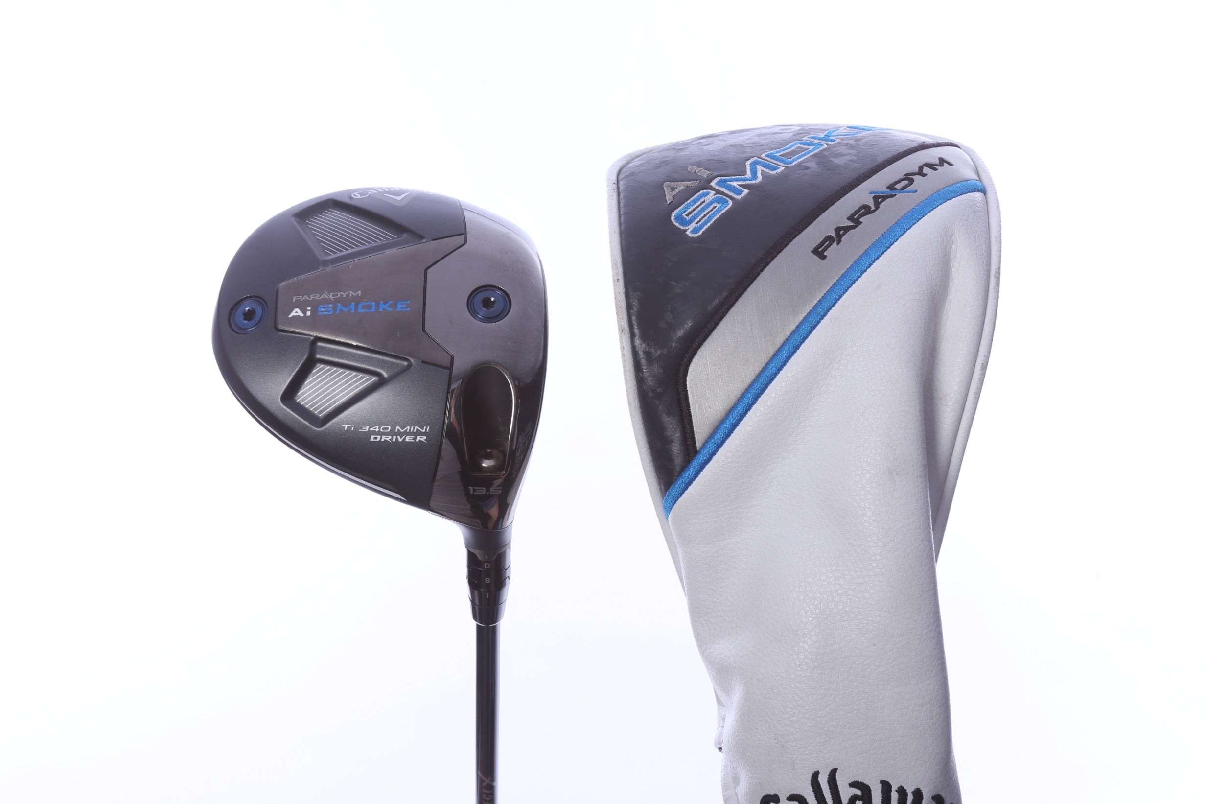 Used Callaway Paradym Ai Smoke Ti 340 Mini Driver - 13.5 Degrees - Regular Flex Project X Denali Charcoal - Right-Handed-Next Round