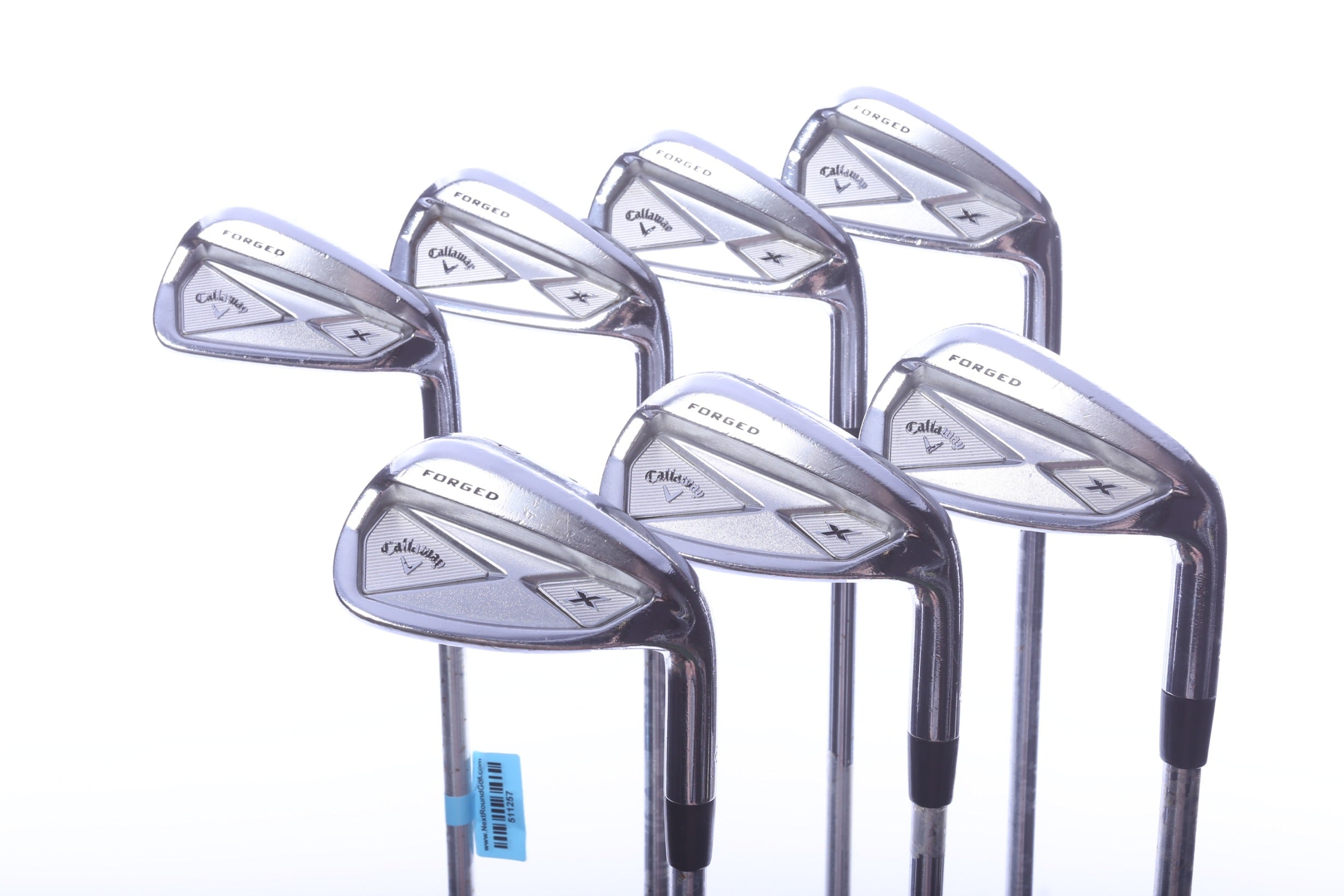 Used Callaway 2013 X Forged Iron Set - Right-Handed - 4-PW - Stiff Flex