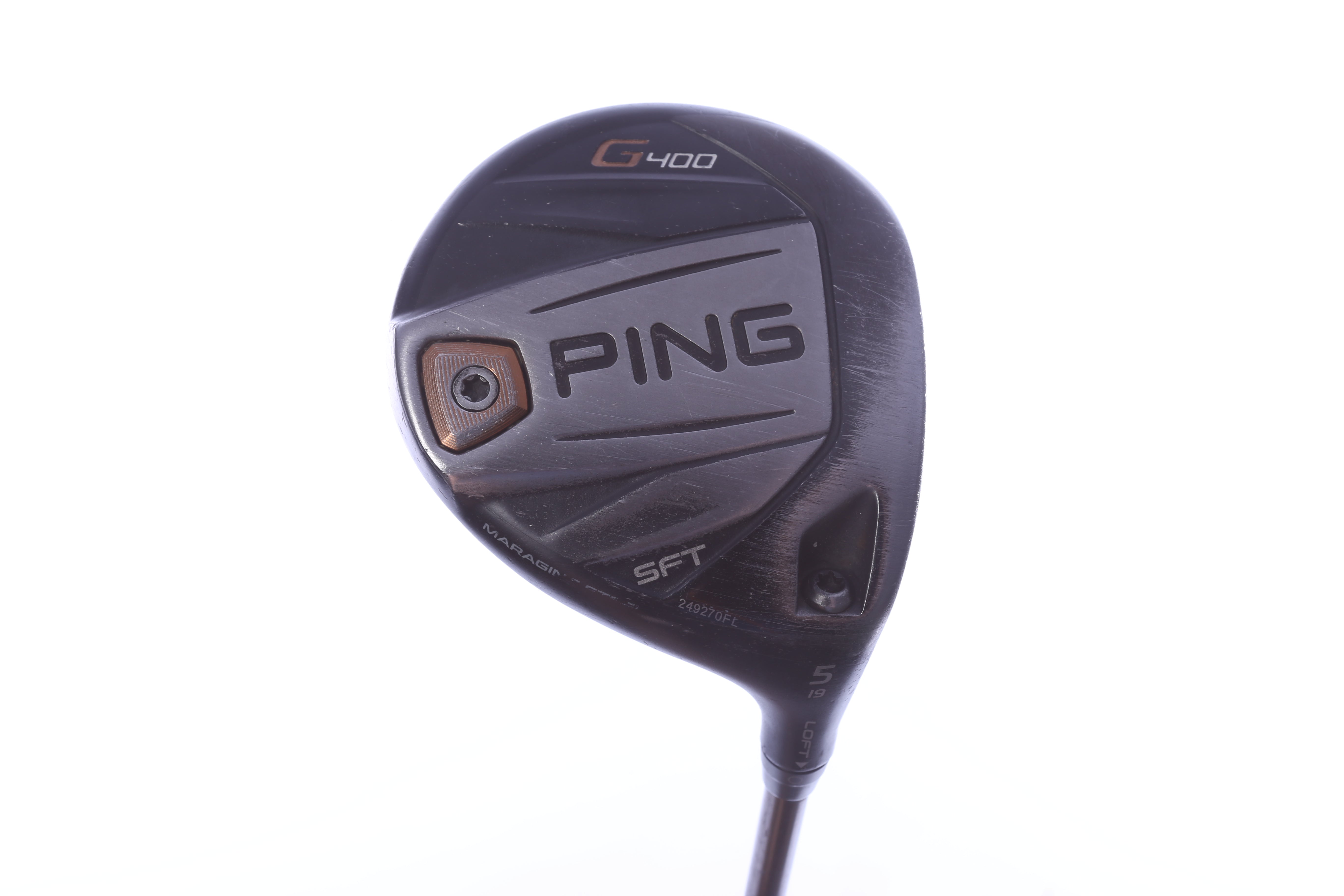 Used Ping G400 SF Tec 5-Wood - Right-Handed - 19 Degrees - Soft Regular Flex
