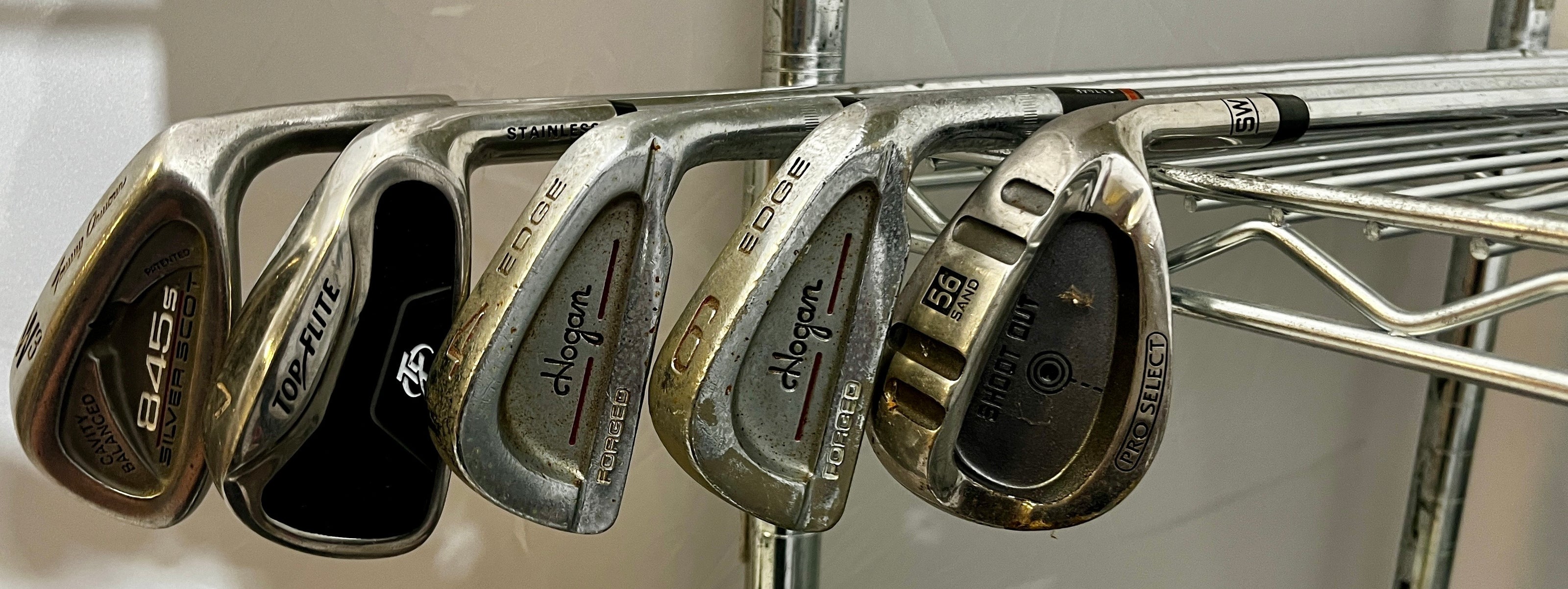 Wholesale Lot of 50 Golf Clubs - Assorted Irons and wedges-Next Round