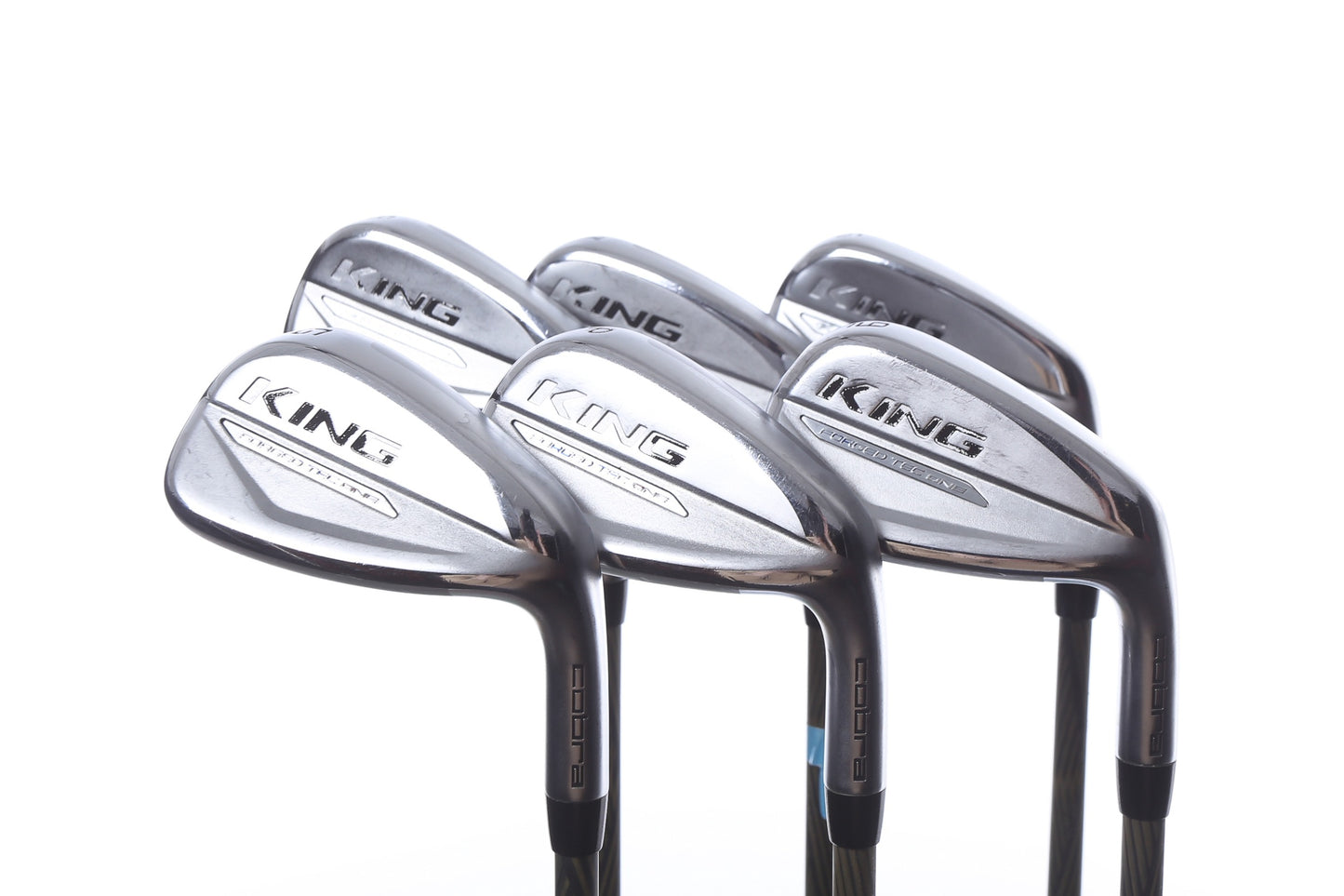 Used Cobra King Forged TEC One Length 2020 Iron Set - Right-Handed - 6-PW, GW - Stiff Flex-Next Round