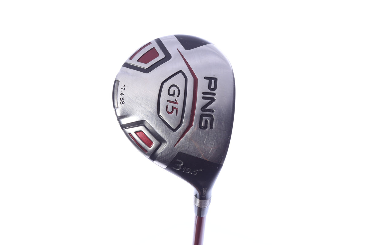 Used Ping G15 3-Wood - Right-Handed - 15.5 Degrees - Soft Regular Flex