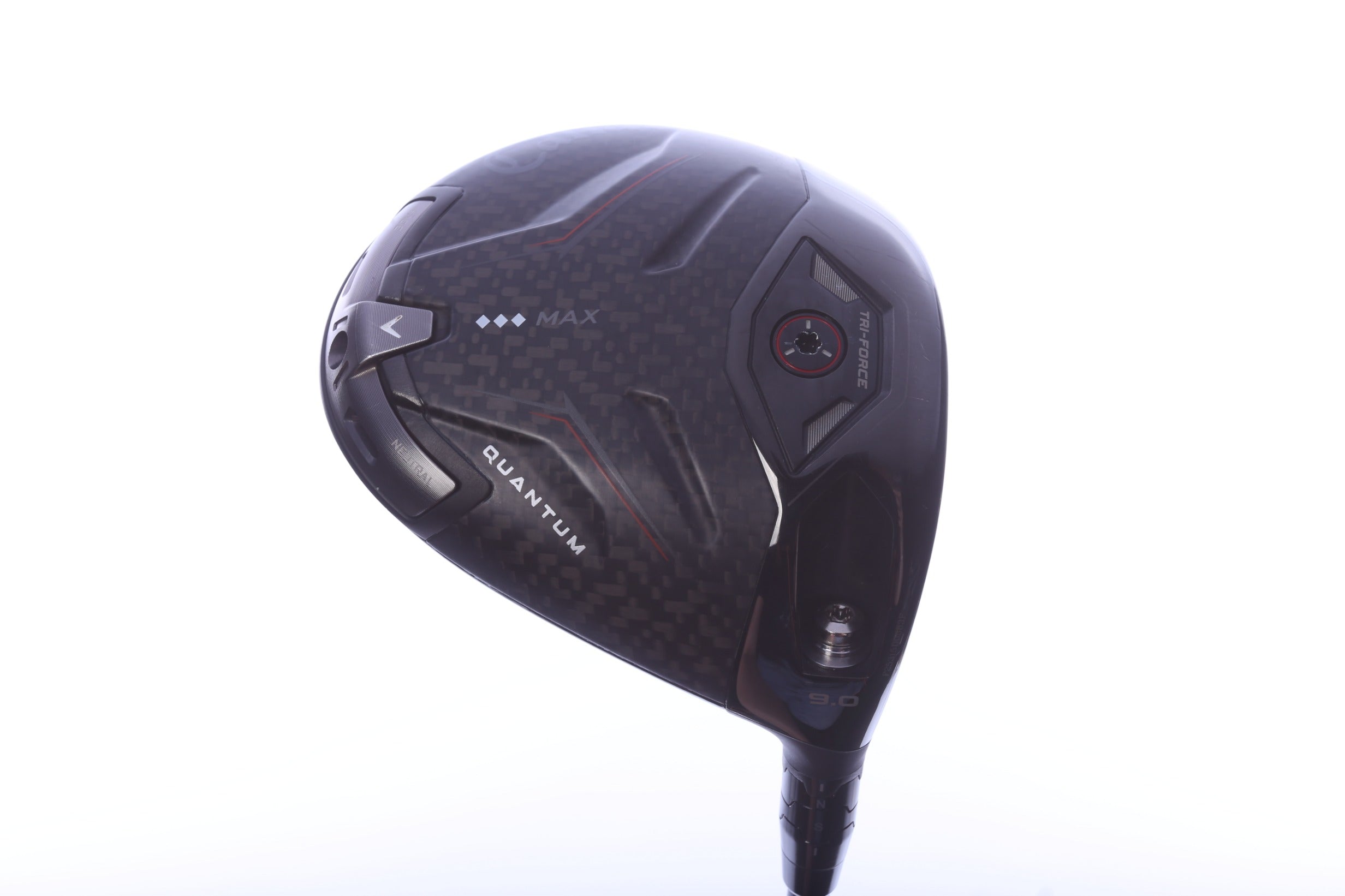 Used Callaway Quantum Triple Diamond Max Driver - 9 Degrees - Stiff Flex Fujikura Ventus Black - Right-Handed