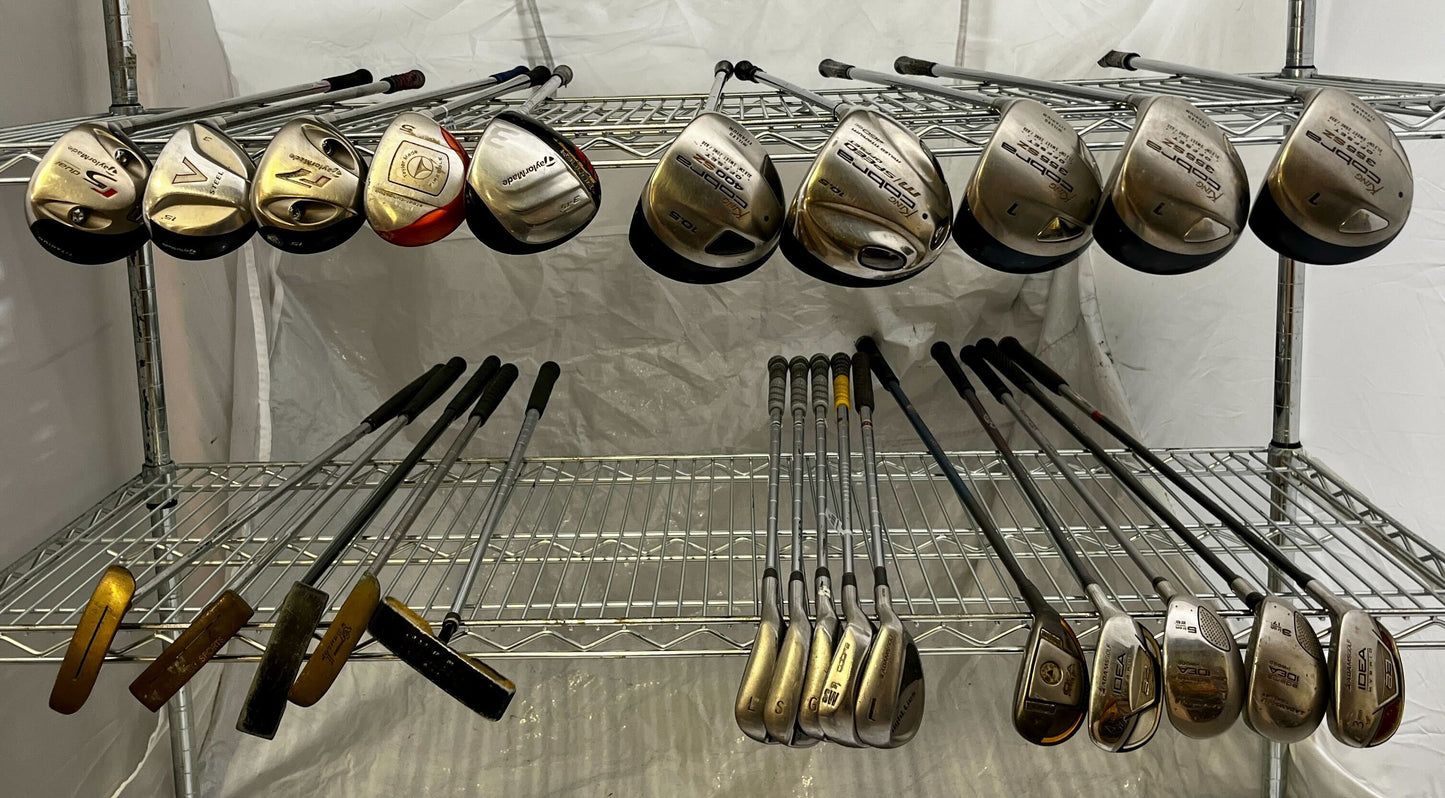 Wholesale Lot of 25 Golf Clubs - Golf Club Sets-Next Round