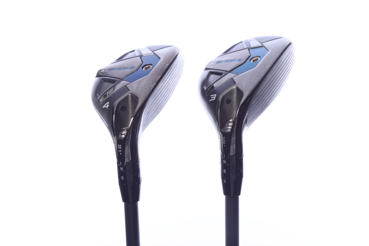 Used Callaway Paradym Ai Smoke Hybrid Set - Right-Handed - 3H, 4H - Regular Flex
