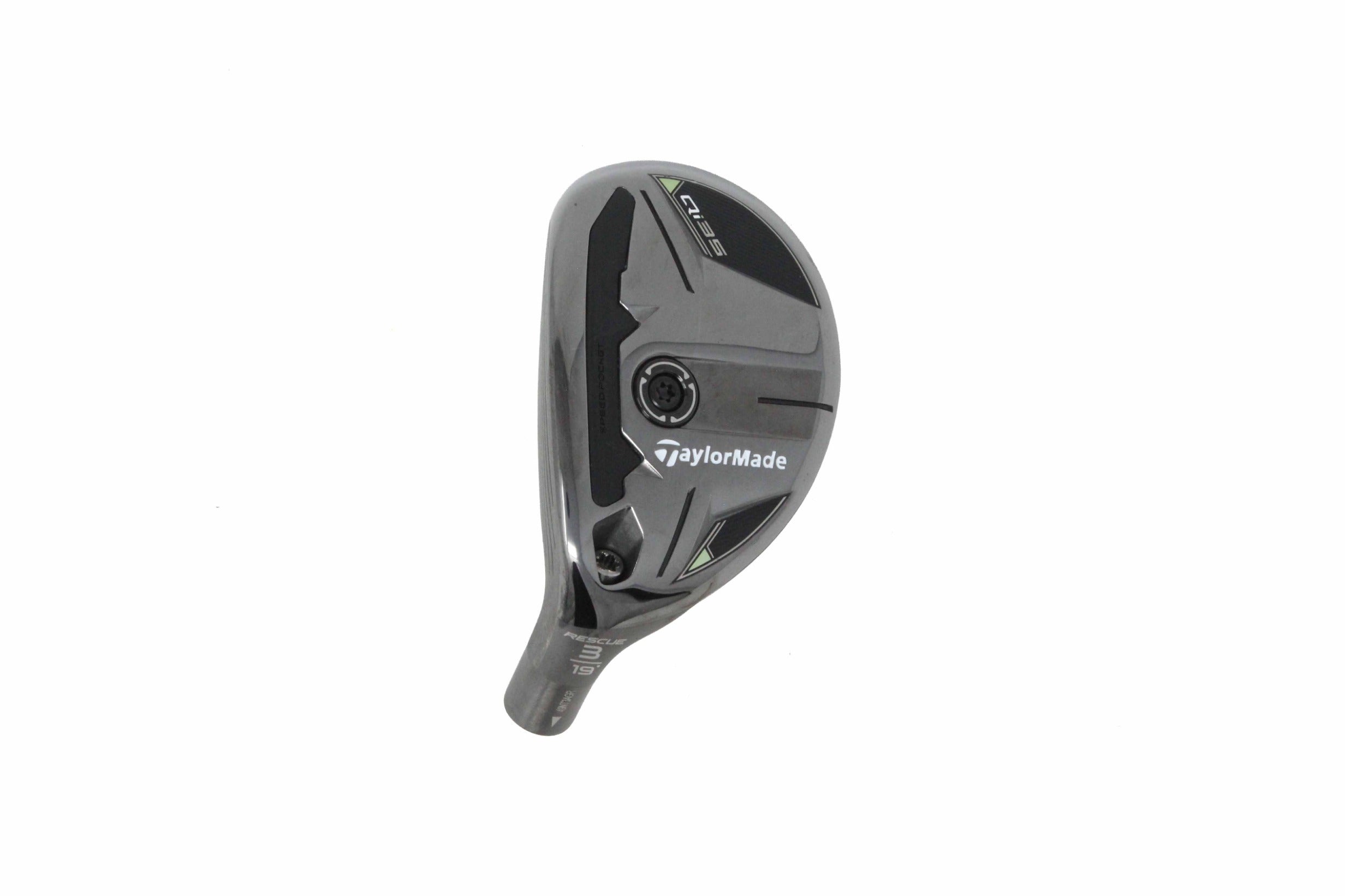 Used TaylorMade Qi35 Rescue 3H - HEAD ONLY - Left-Handed - 19 Degrees