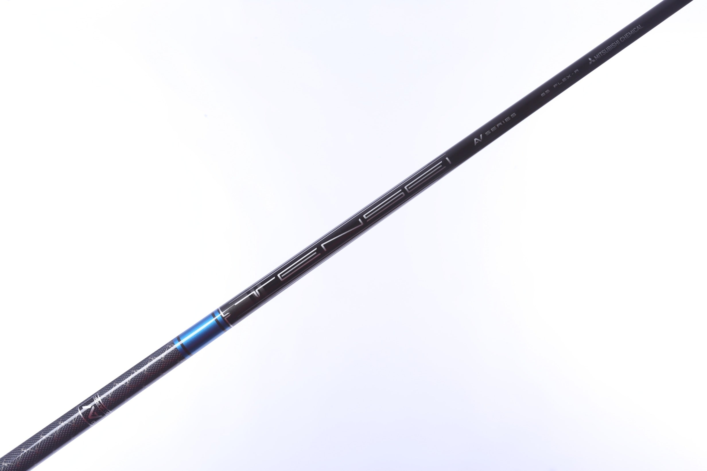 Used Mitsubishi Tensei AV Blue Driver Shaft Regular Flex Graphite - 44 in - Callaway Opti-Fit Adapter-Next Round
