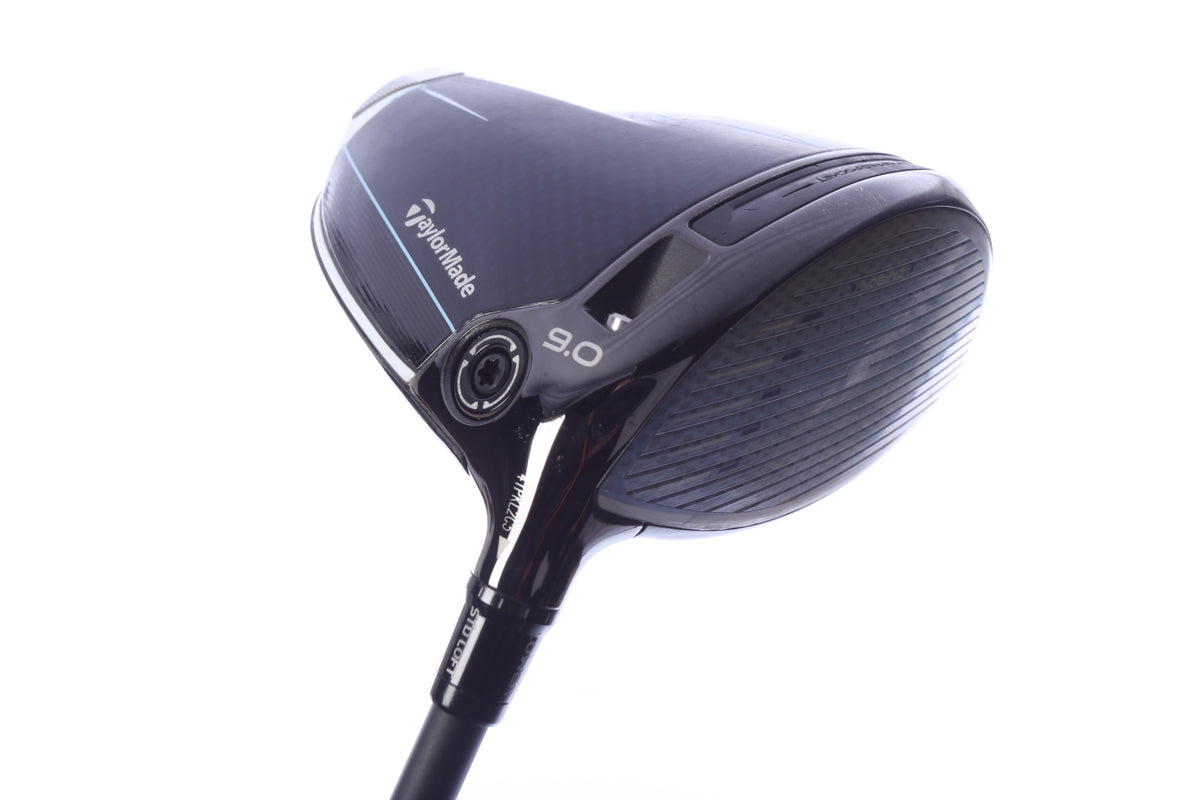 Used TaylorMade Qi10 MAX Cobalt Blue Designer Series Driver - 9 Degrees - Stiff Flex Project X Hzrdus - Right-Handed