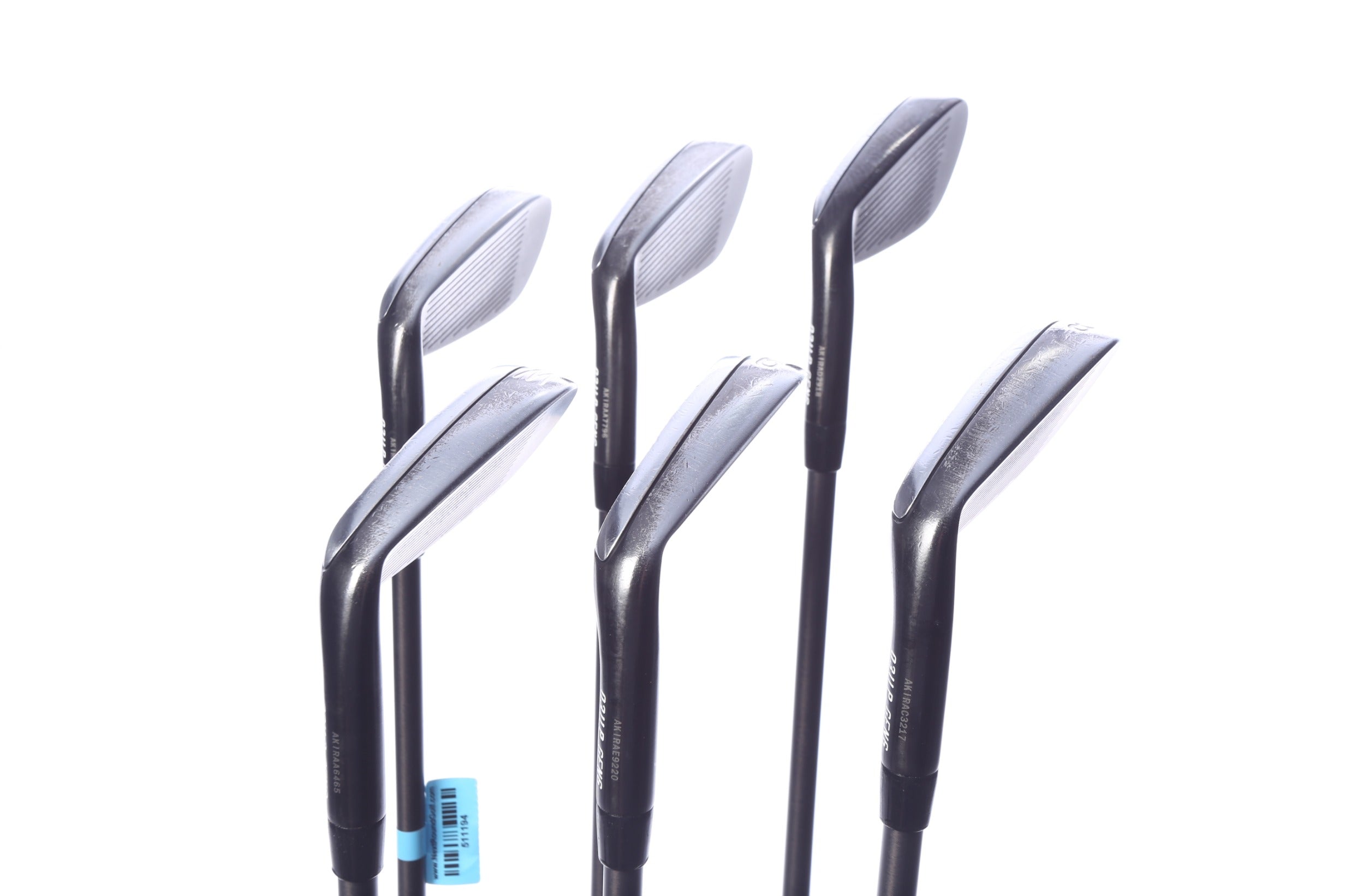 Used PXG 0311P Gen 6 Black Label Elite Iron Set - Right-Handed - 5-PW - Seniors Flex