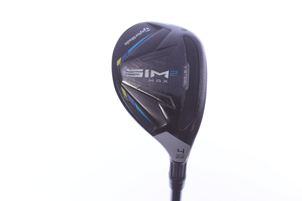 Used TaylorMade SIM2 MAX Rescue 4H Hybrid - Right-Handed - 22 Degrees - Regular Flex-Next Round