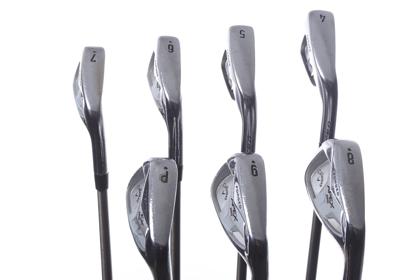 Used Callaway Apex 19/Apex Pro 19 Iron Set - Right-Handed - 4-PW - Regular Flex-Next Round