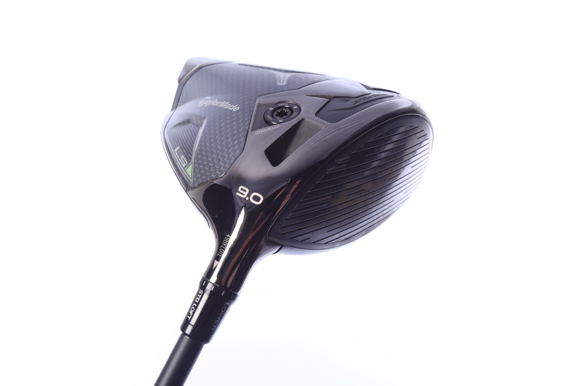 Used TaylorMade Qi35 LS Driver - 9 Degrees - Stiff Flex Mitsubishi Diamana TM - Right-Handed