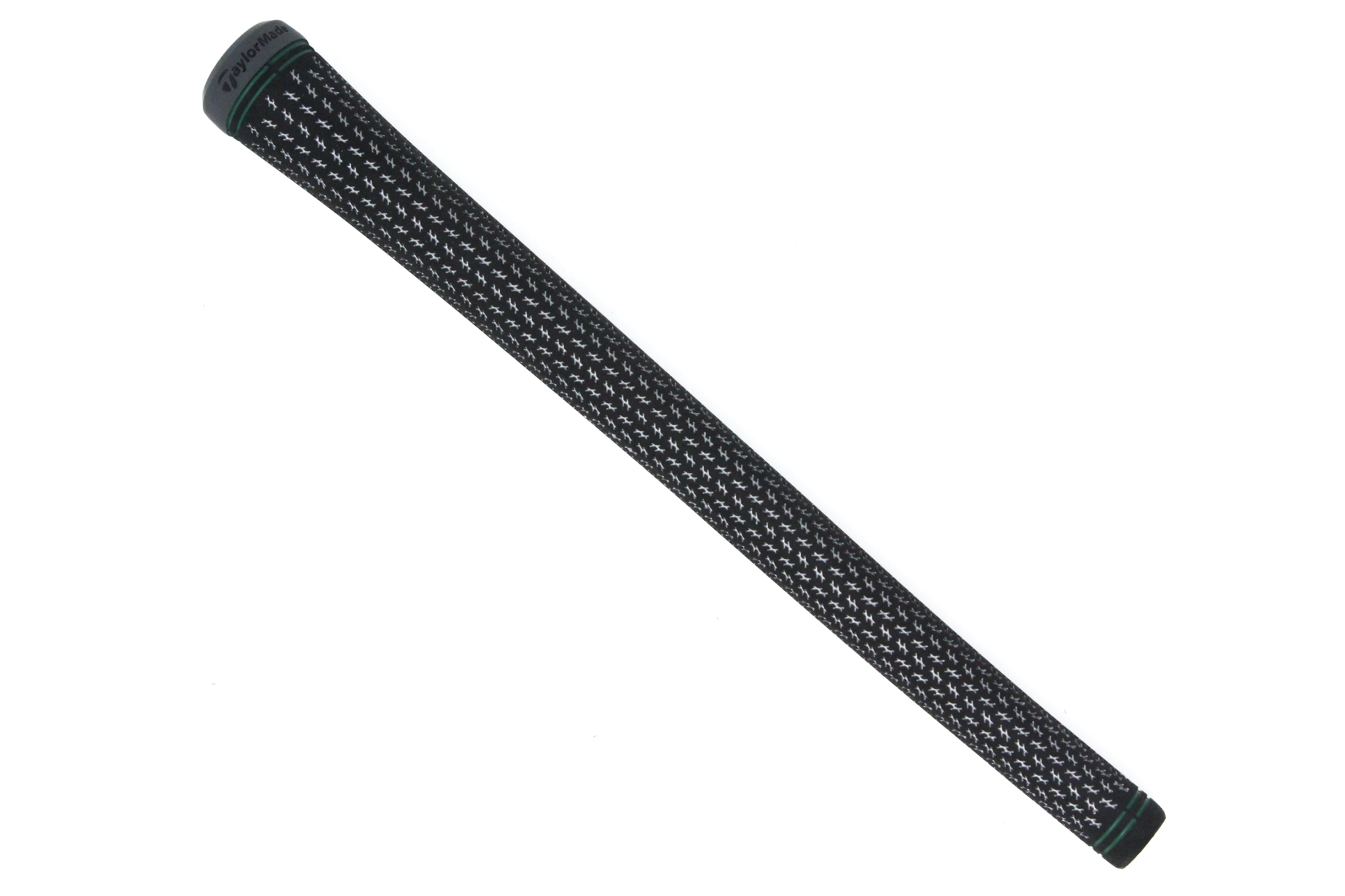 TaylorMade x Lamkin Crossline Black/Green Gray Cap Grip with Installation-Next Round