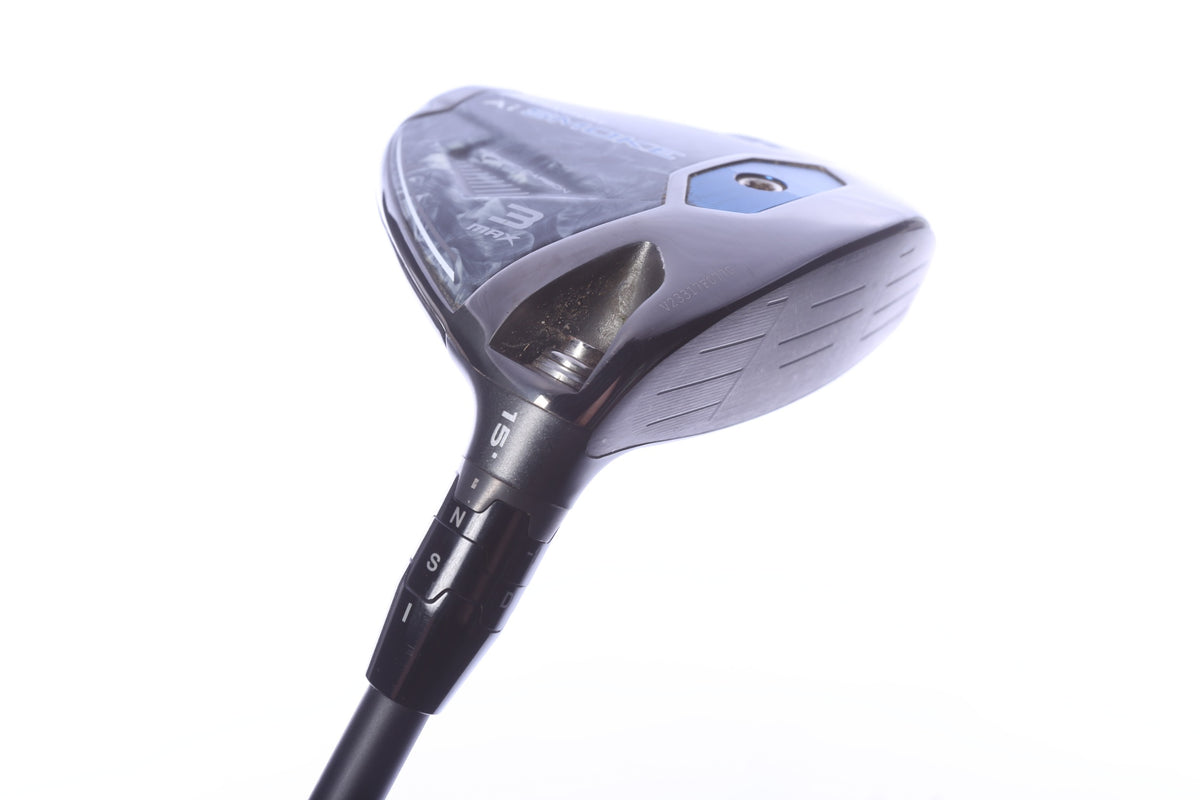 Used Callaway Paradym Ai Smoke MAX 3-Wood - Right-Handed - 15 Degrees - Seniors Flex