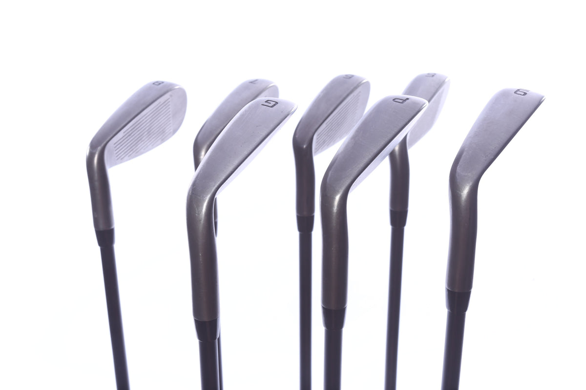 Used Cobra Darkspeed One Length Iron Set - Right-Handed - 5-PW, GW - Seniors Flex