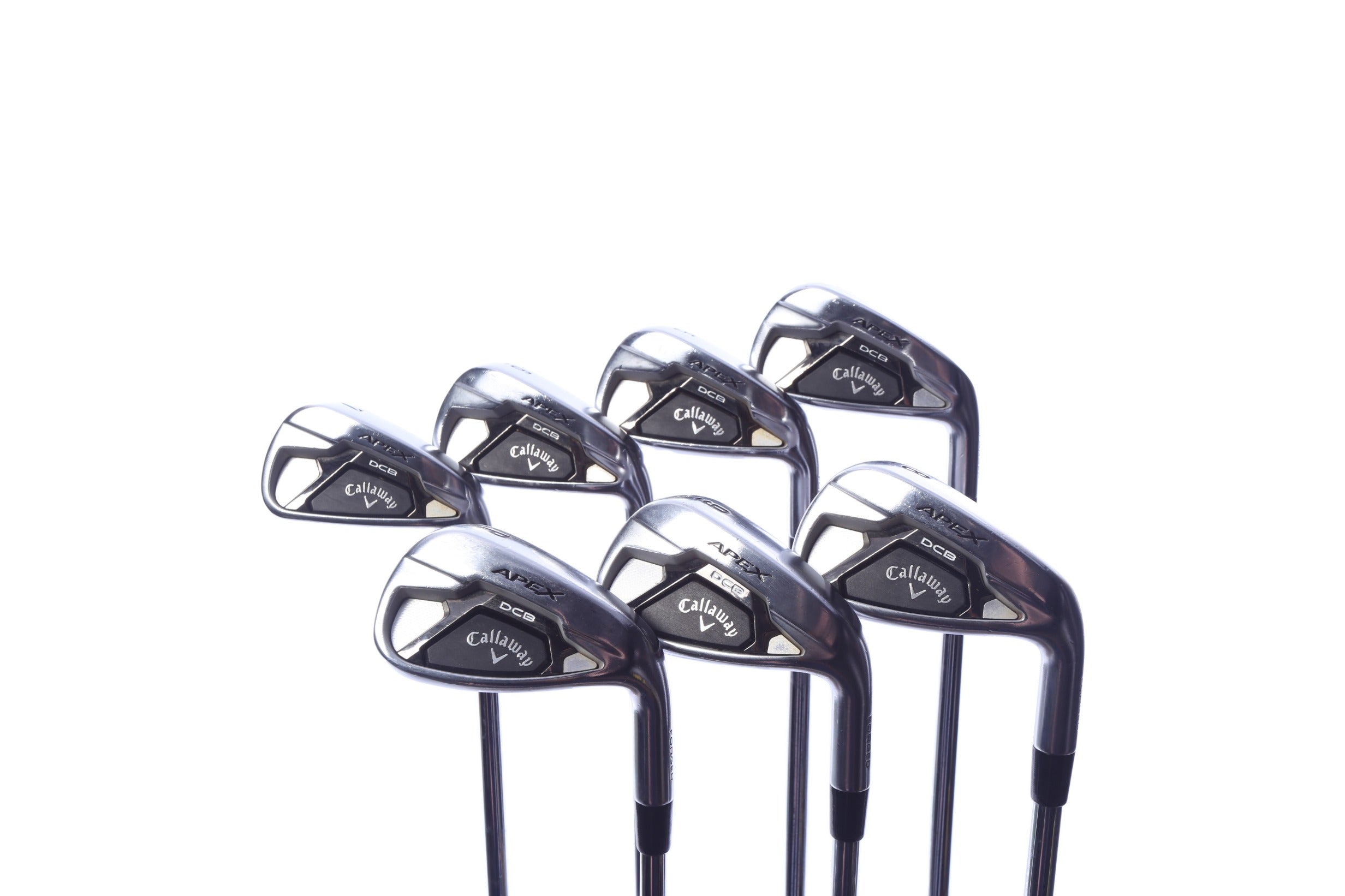 Used Callaway Apex DCB Iron Set - Right-Handed - 4-PW - Extra Stiff Flex