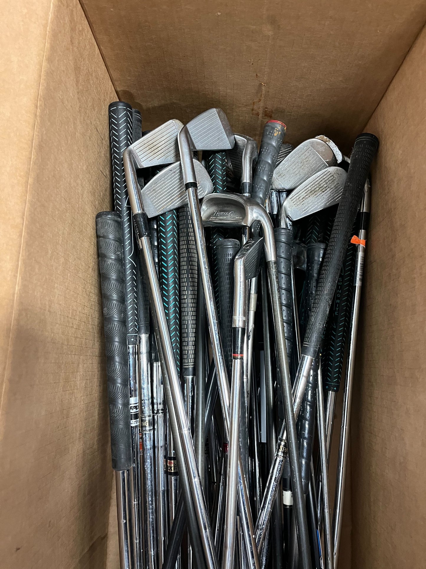 Wholesale Lot of 50 Single Irons (Wilson, MacGregor, Ben Hogan, etc)-Next Round